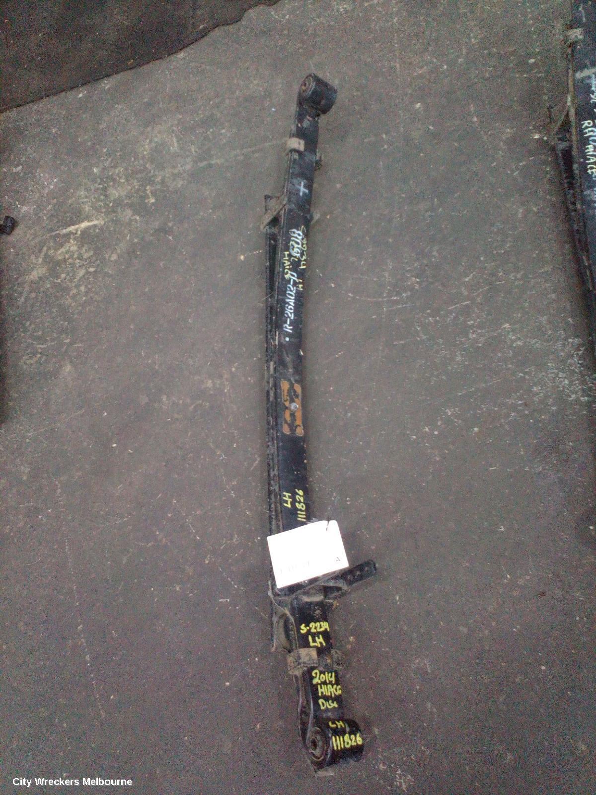 TOYOTA HIACE 2014 Rear Leaf Spring