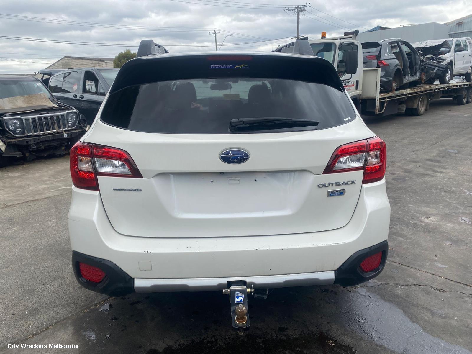 SUBARU OUTBACK 2017 Exhaust System