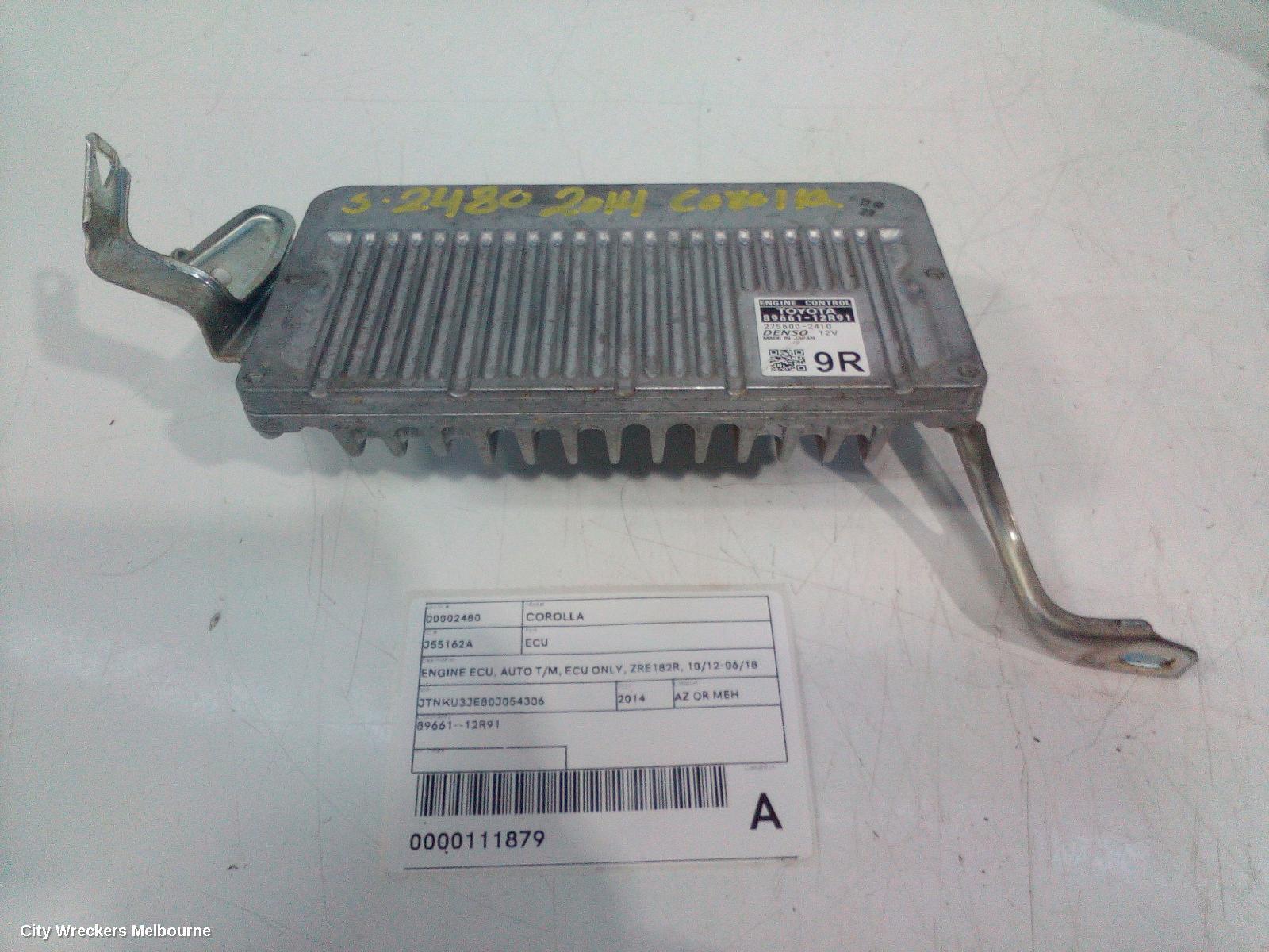 TOYOTA COROLLA 2014 Ecu