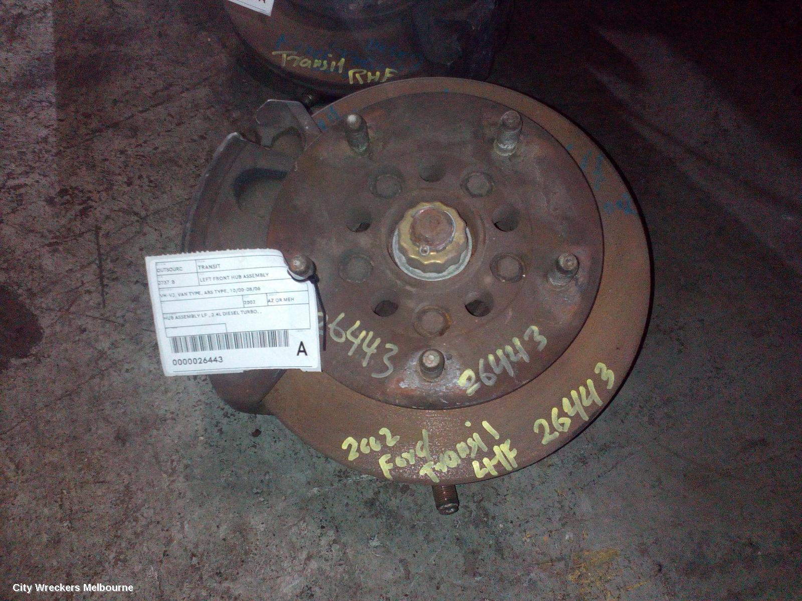 FORD TRANSIT 2002 Left Front Hub Assembly