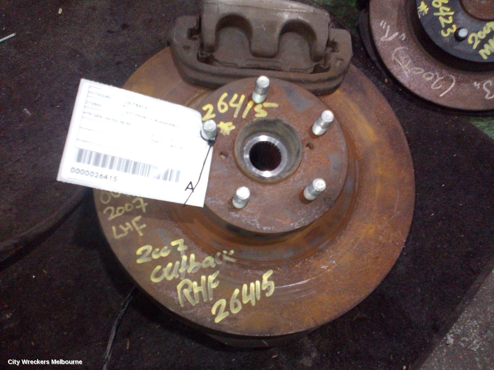 SUBARU OUTBACK 2007 Left Front Hub Assembly