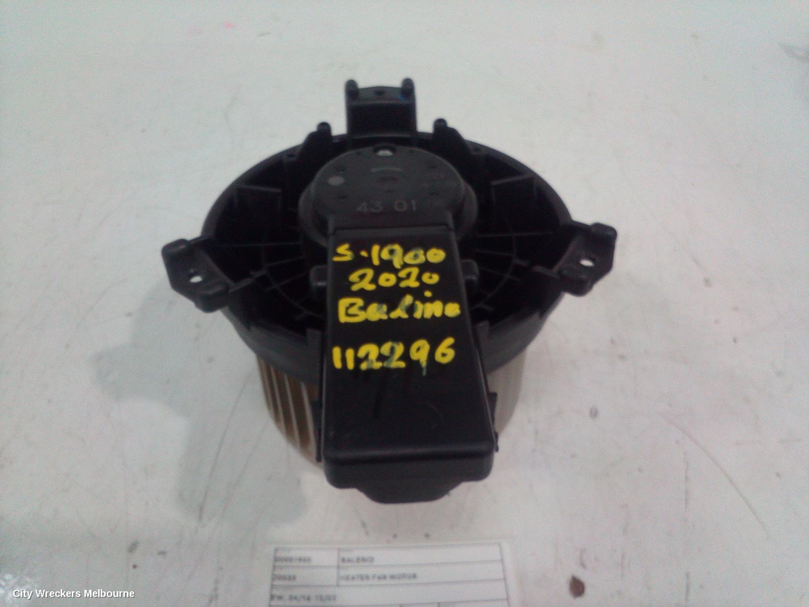 SUZUKI BALENO 2020 Heater Fan Motor