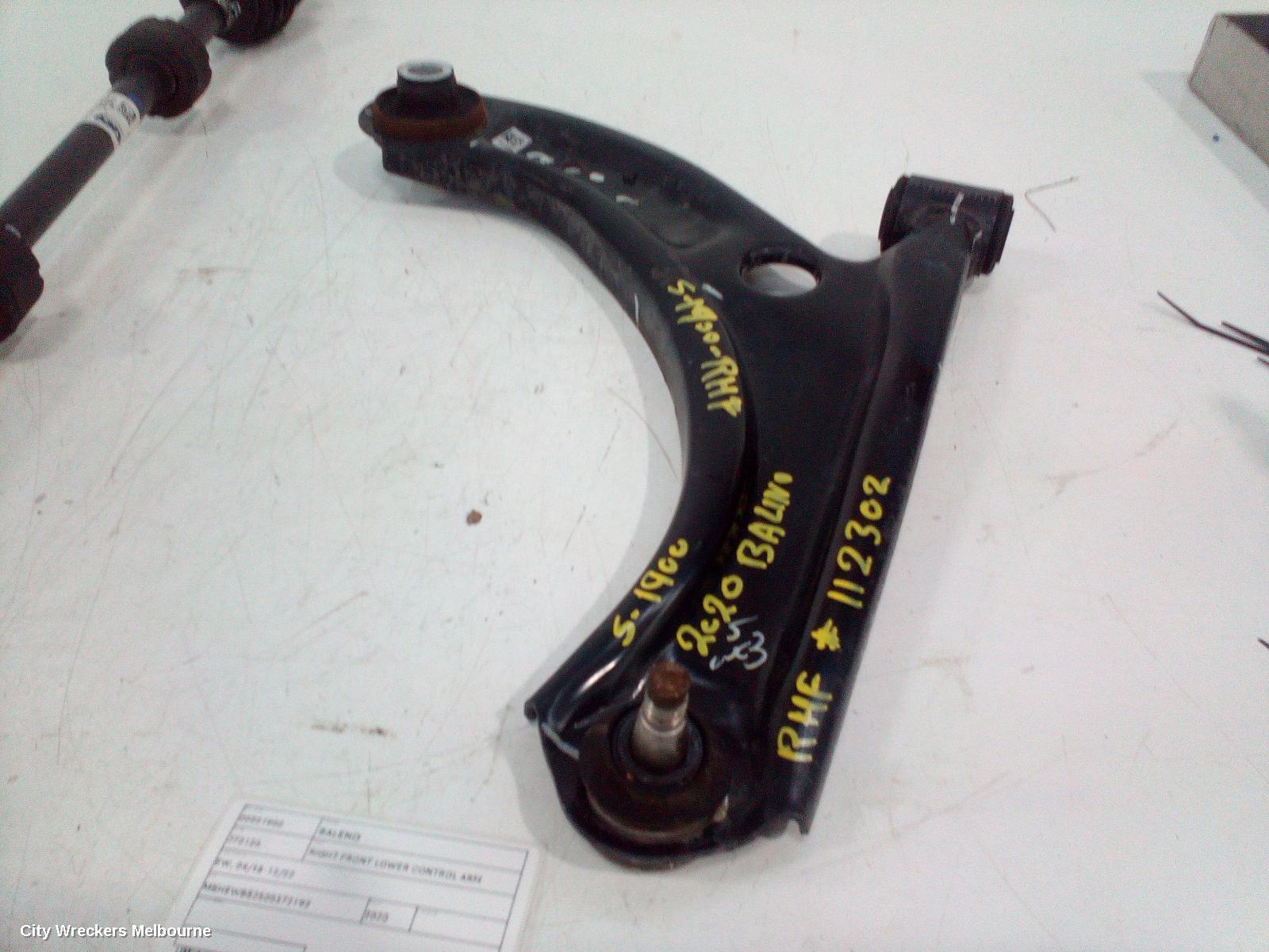 SUZUKI BALENO 2020 Right Front Lower Control Arm