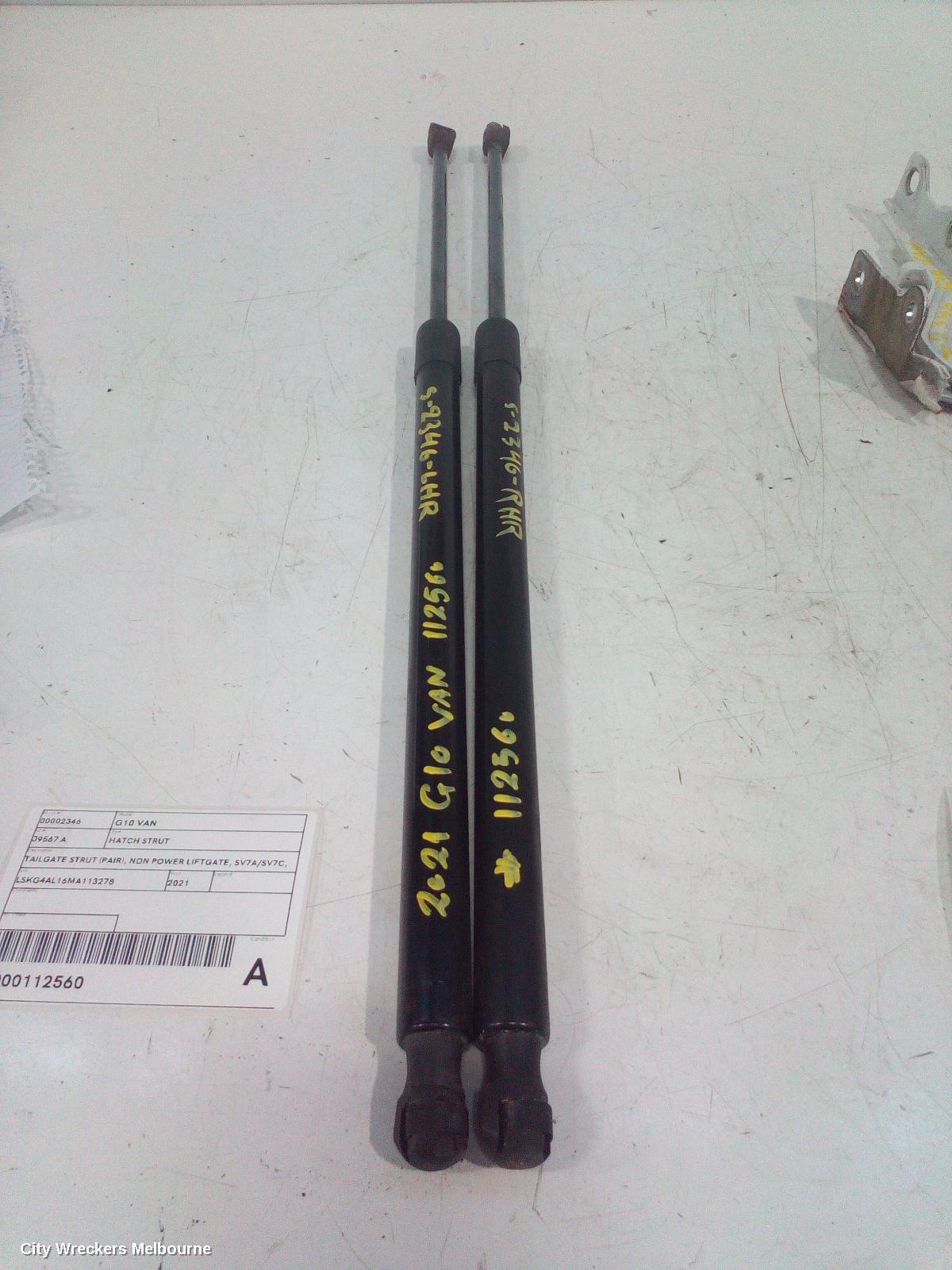 LDV G10 2021 Hatch Strut