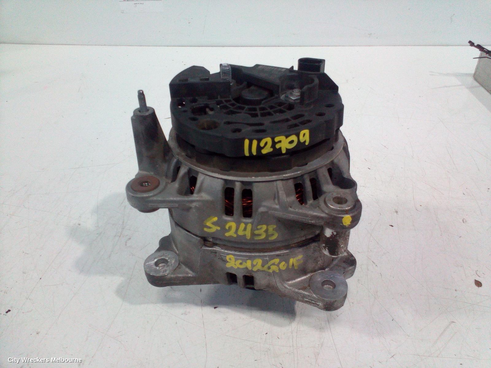 VOLKSWAGEN GOLF 2012 Alternator