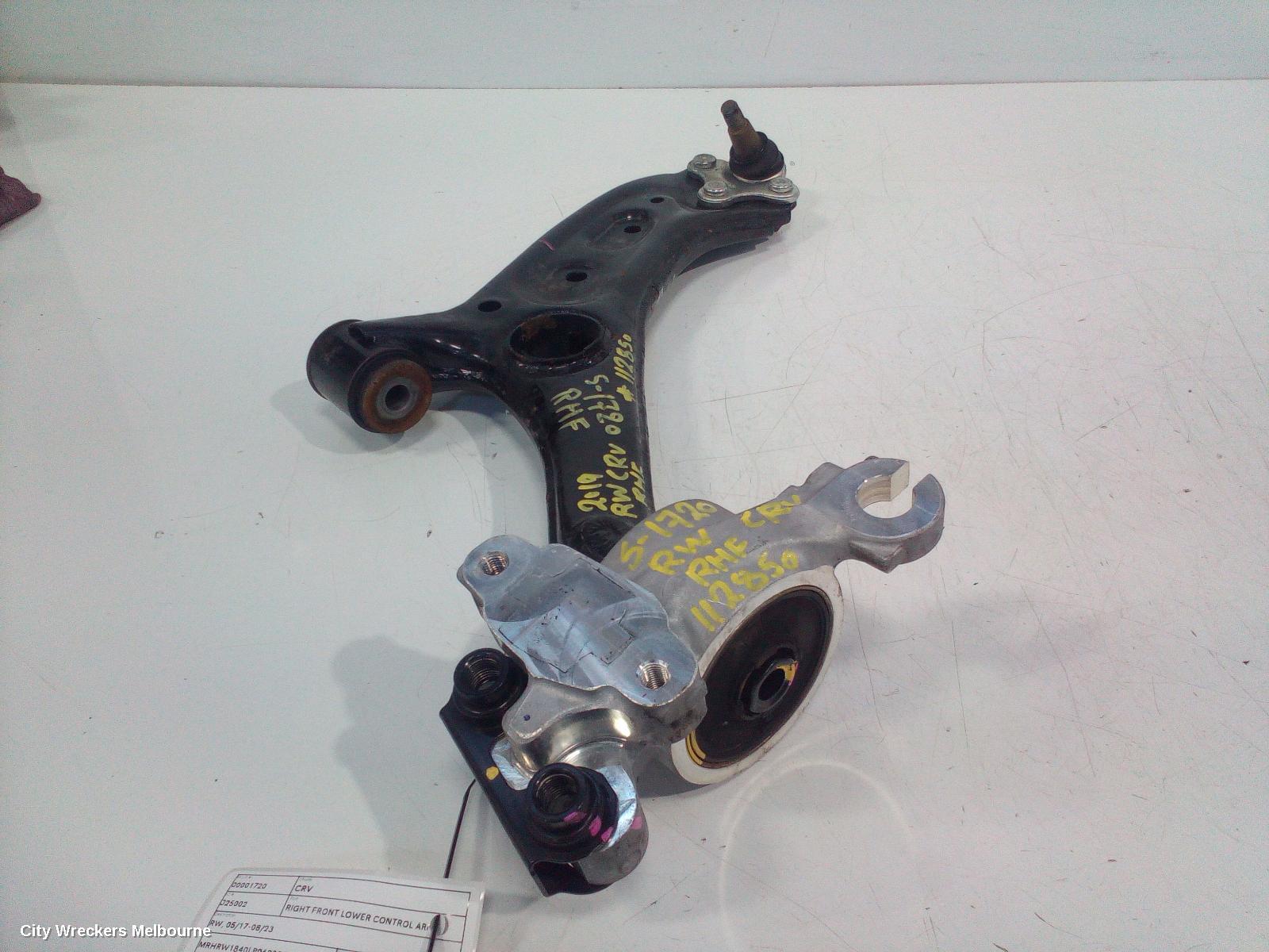 HONDA CRV 2019 Right Front Lower Control Arm