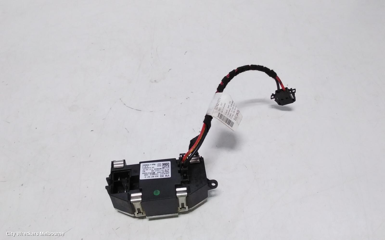 AUDI Q7 2011 Fan Speed Resistor