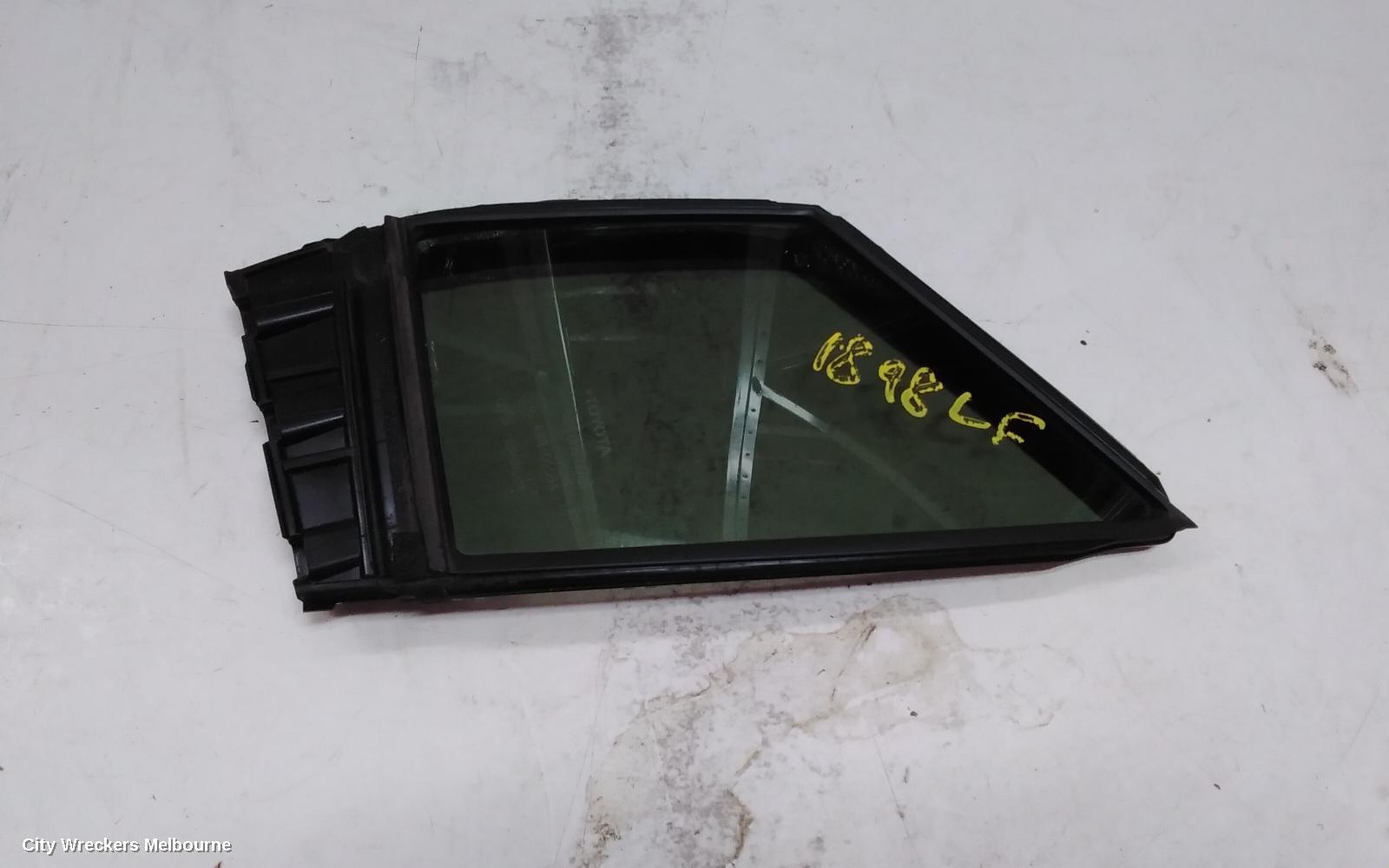 TOYOTA COROLLA 2020 Left Front 1/4 Door Glass