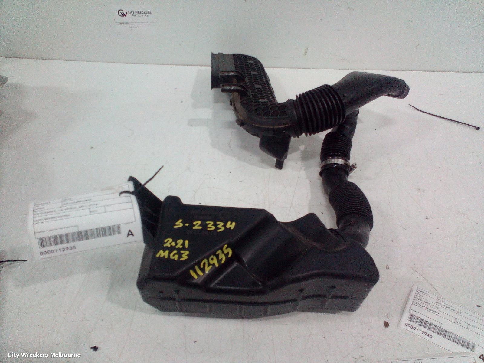 MG MG3 2021 Air Cleaner/Box