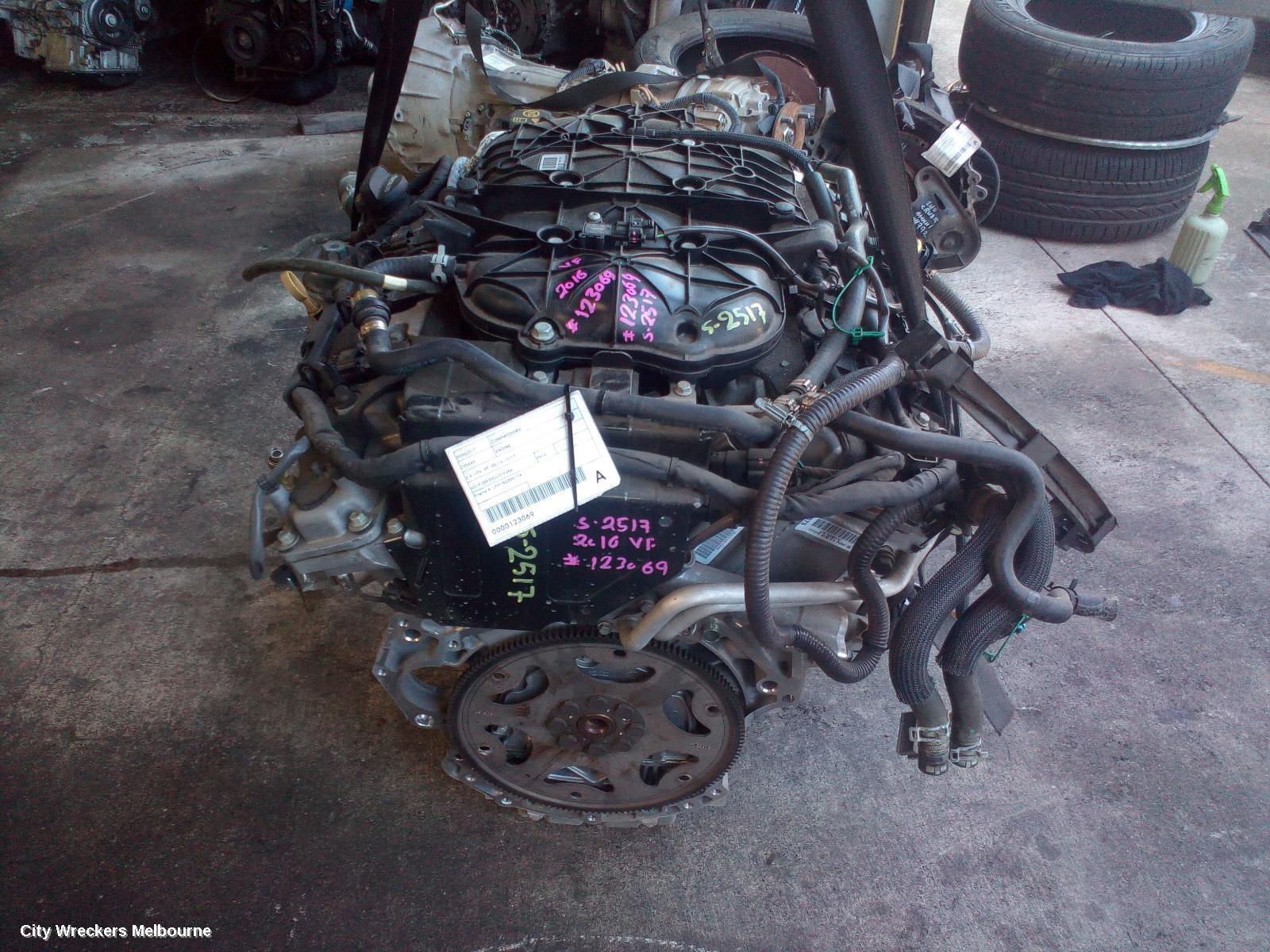 HOLDEN COMMODORE 2016 Engine