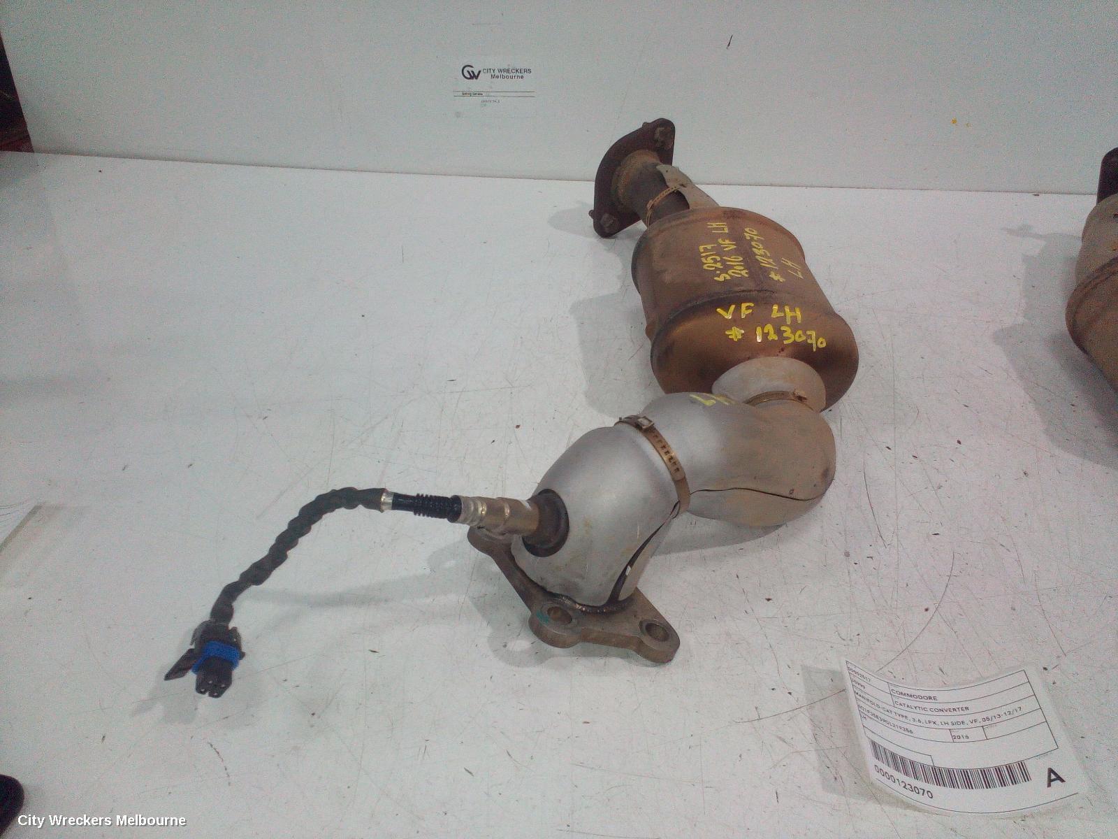 HOLDEN COMMODORE 2016 Catalytic Converter