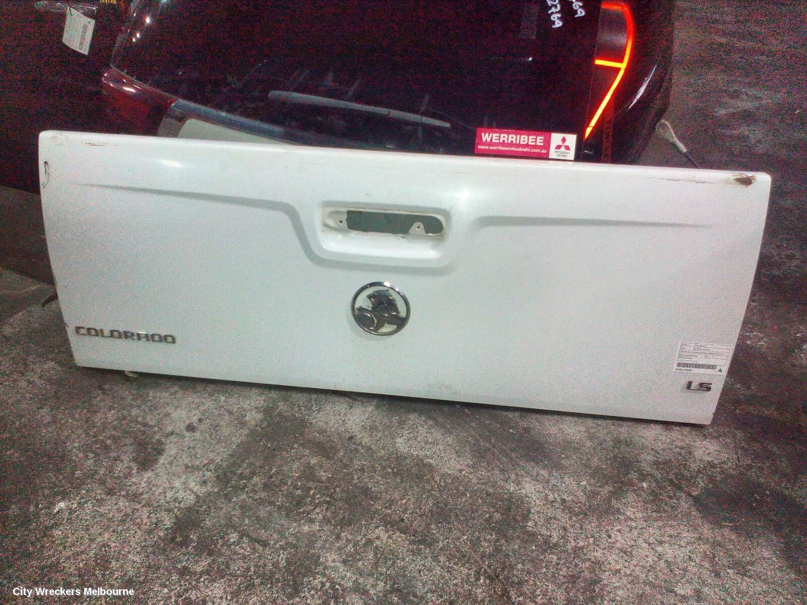 HOLDEN COLORADO 2016 Bootlid/Tailgate