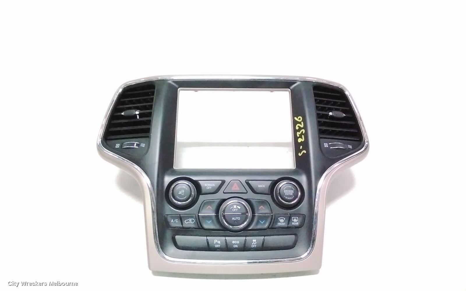 JEEP GRANDCHEROKEE 2016 Heater/Ac Controls