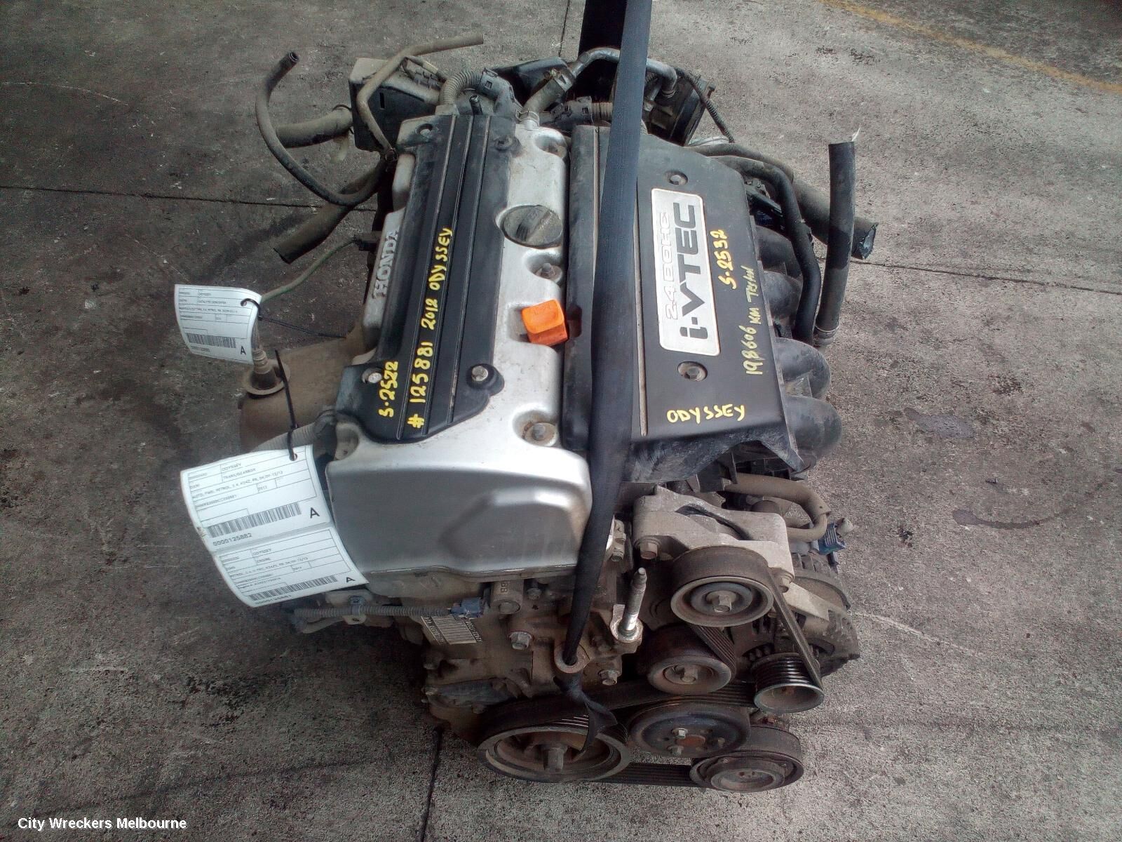 HONDA ODYSSEY 2012 Engine