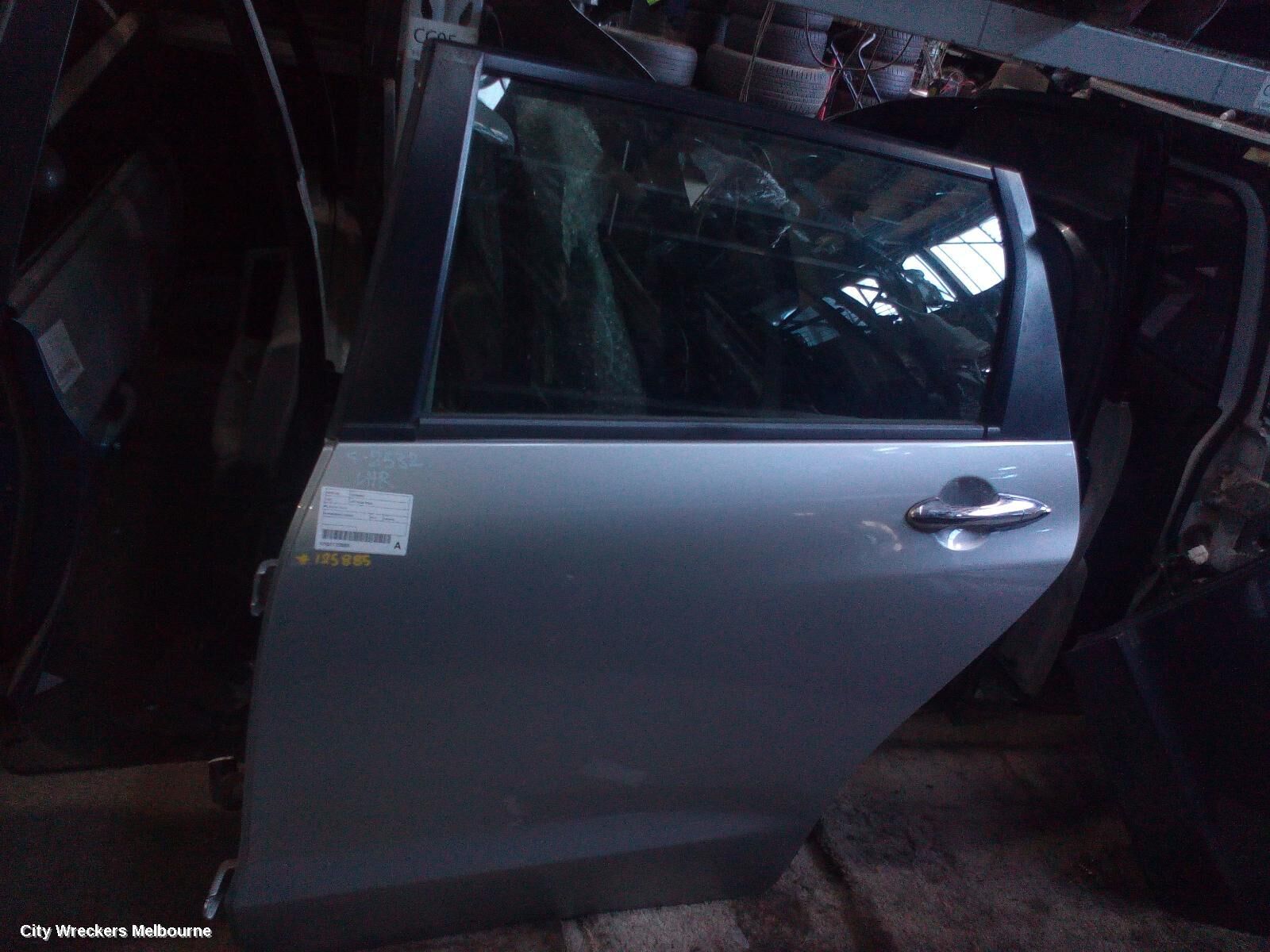 HONDA ODYSSEY 2012 Left Rear Door/Sliding