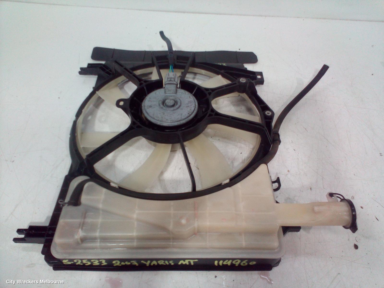 TOYOTA YARIS 2007 Fan