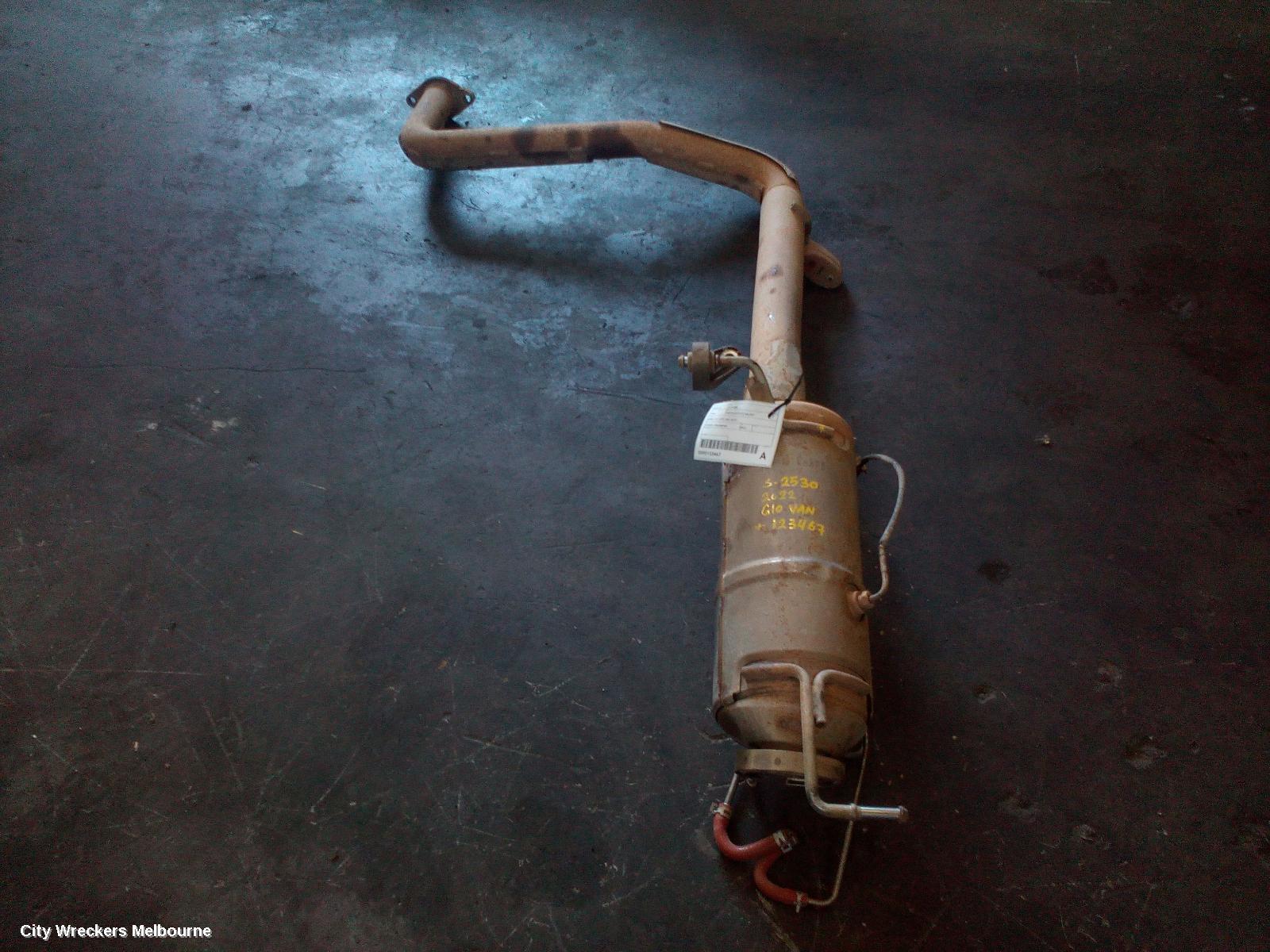 LDV G10 2022 Particulate Filter/Dpf