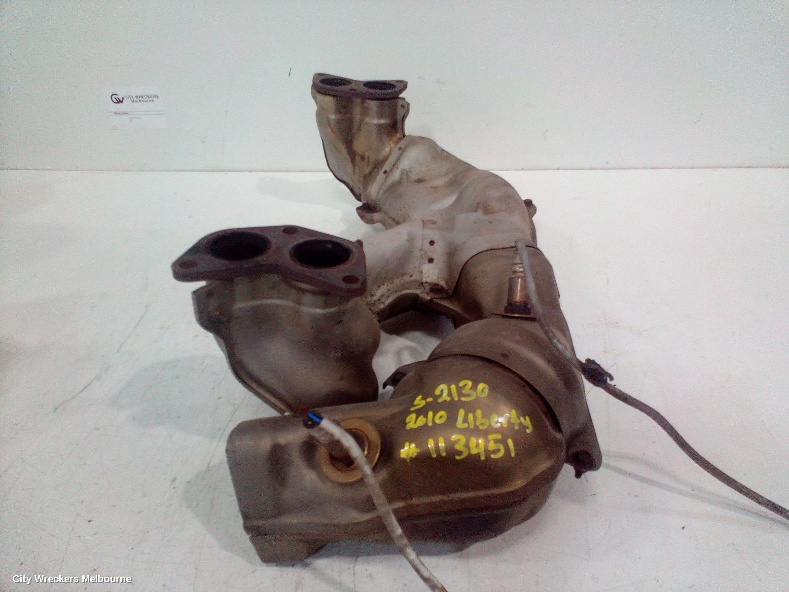 SUBARU LIBERTY 2010 Catalytic Converter
