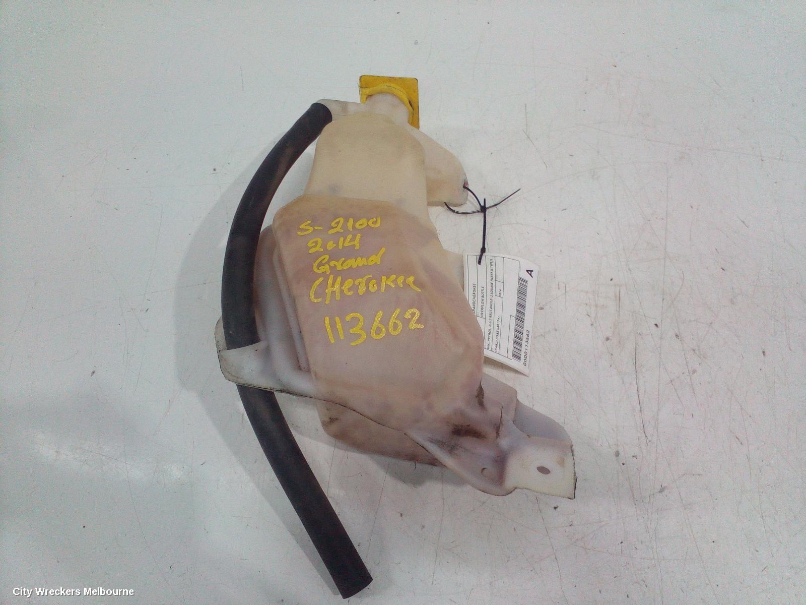 JEEP GRANDCHEROKEE 2014 Overflow Bottle