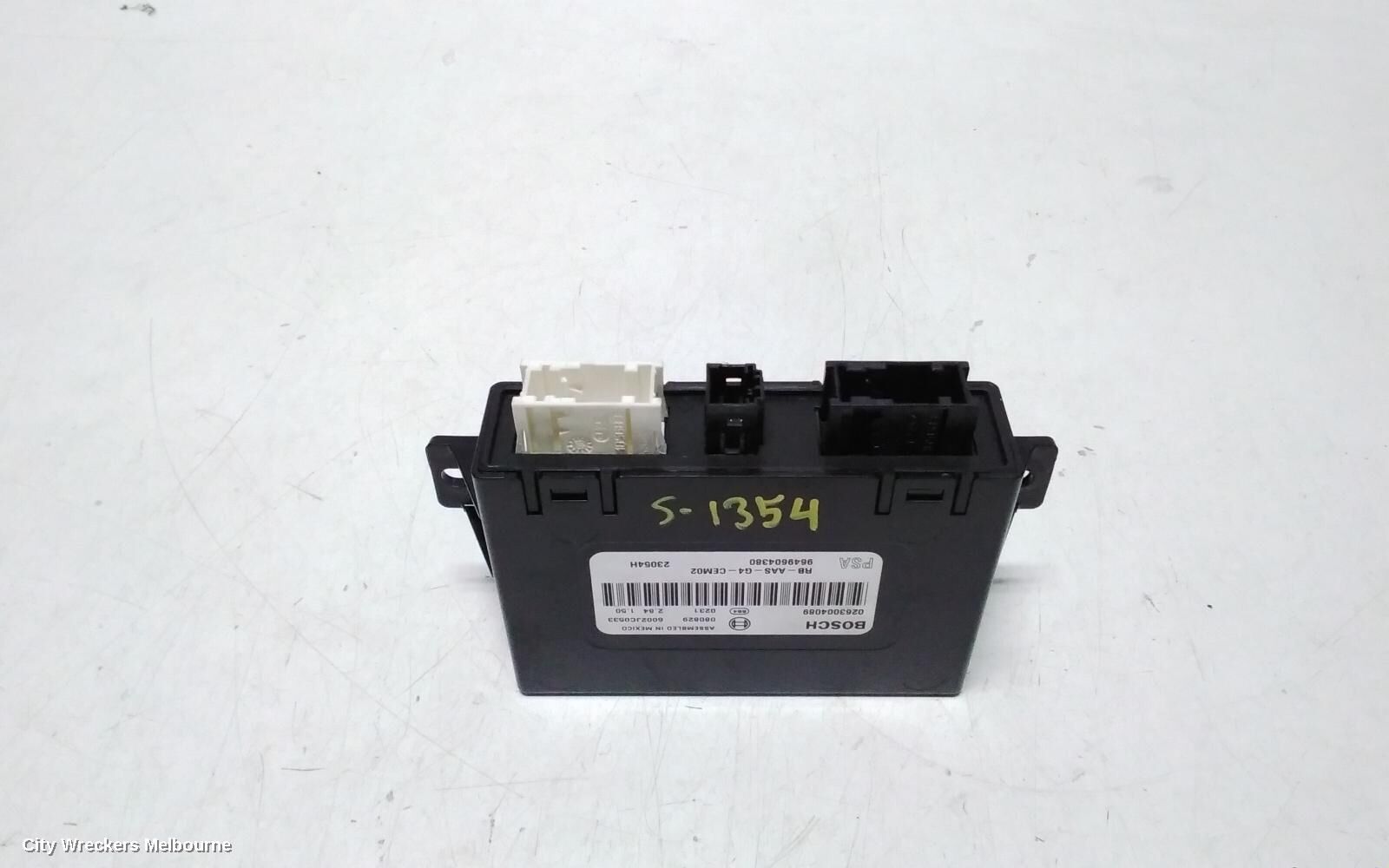 PEUGEOT 407, 09/04-06/11, Peugeot 407 2006 Parking PDC control unit module 0263004089 RTX104139: 113859