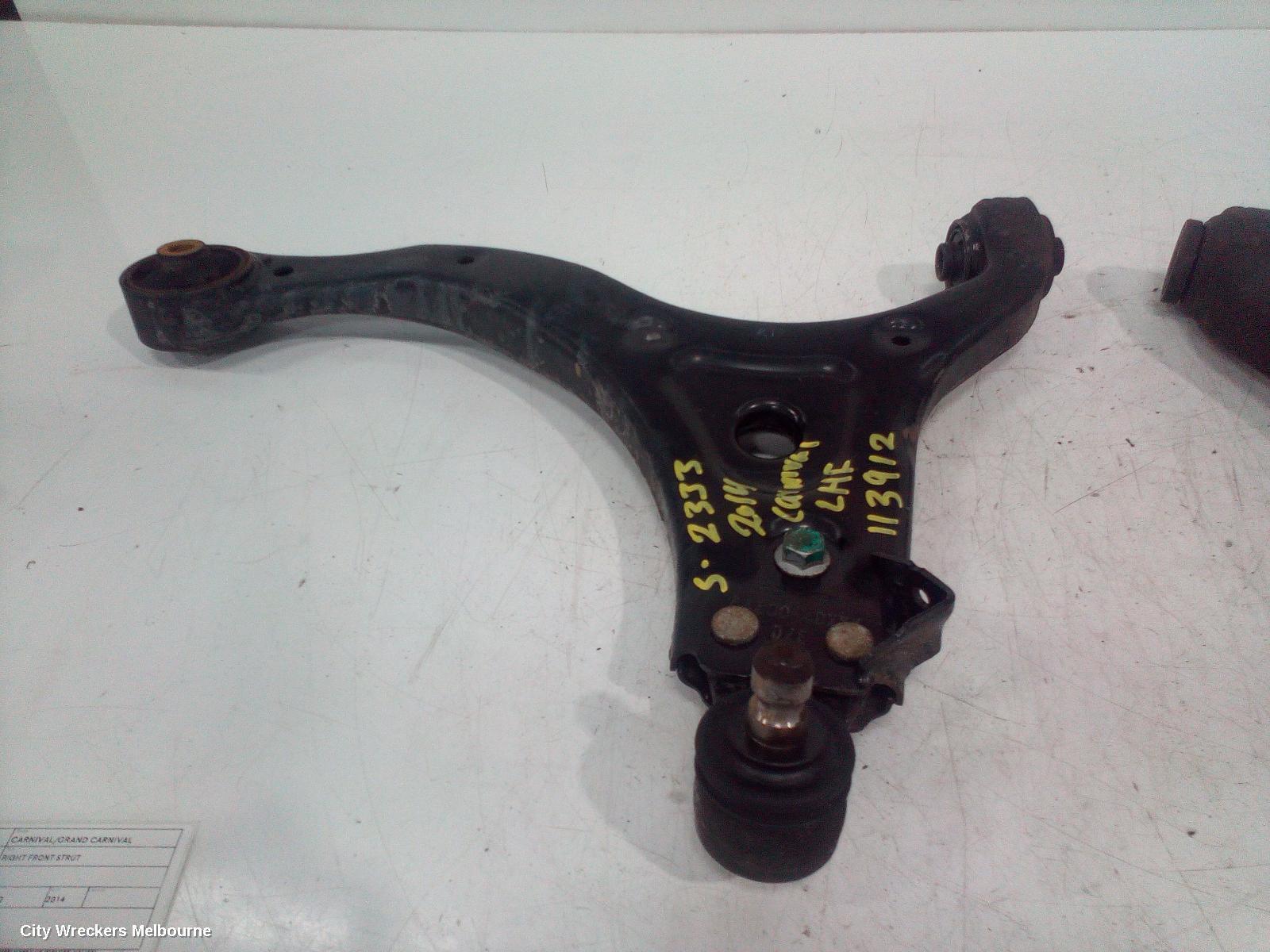 KIA CARNIVAL/GRAND CARNIVAL 2014 Left Front Lower Control Arm