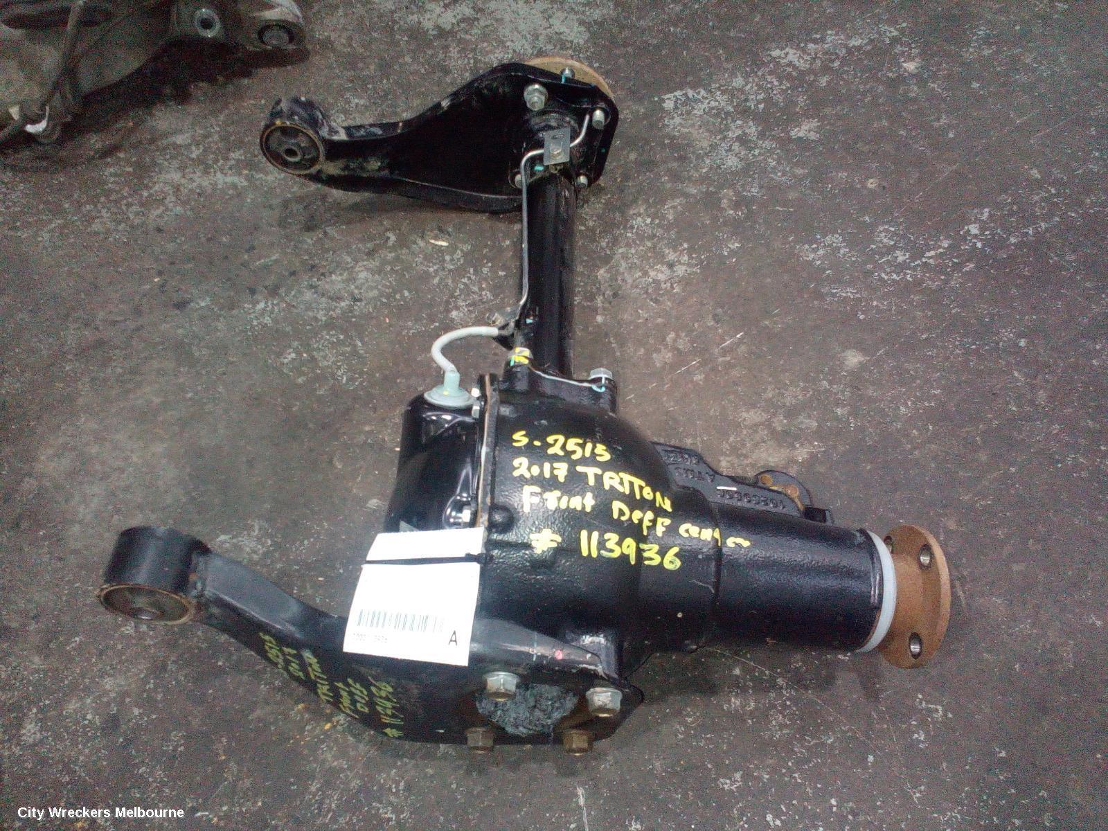 MITSUBISHI TRITON 2017 Differential Centre