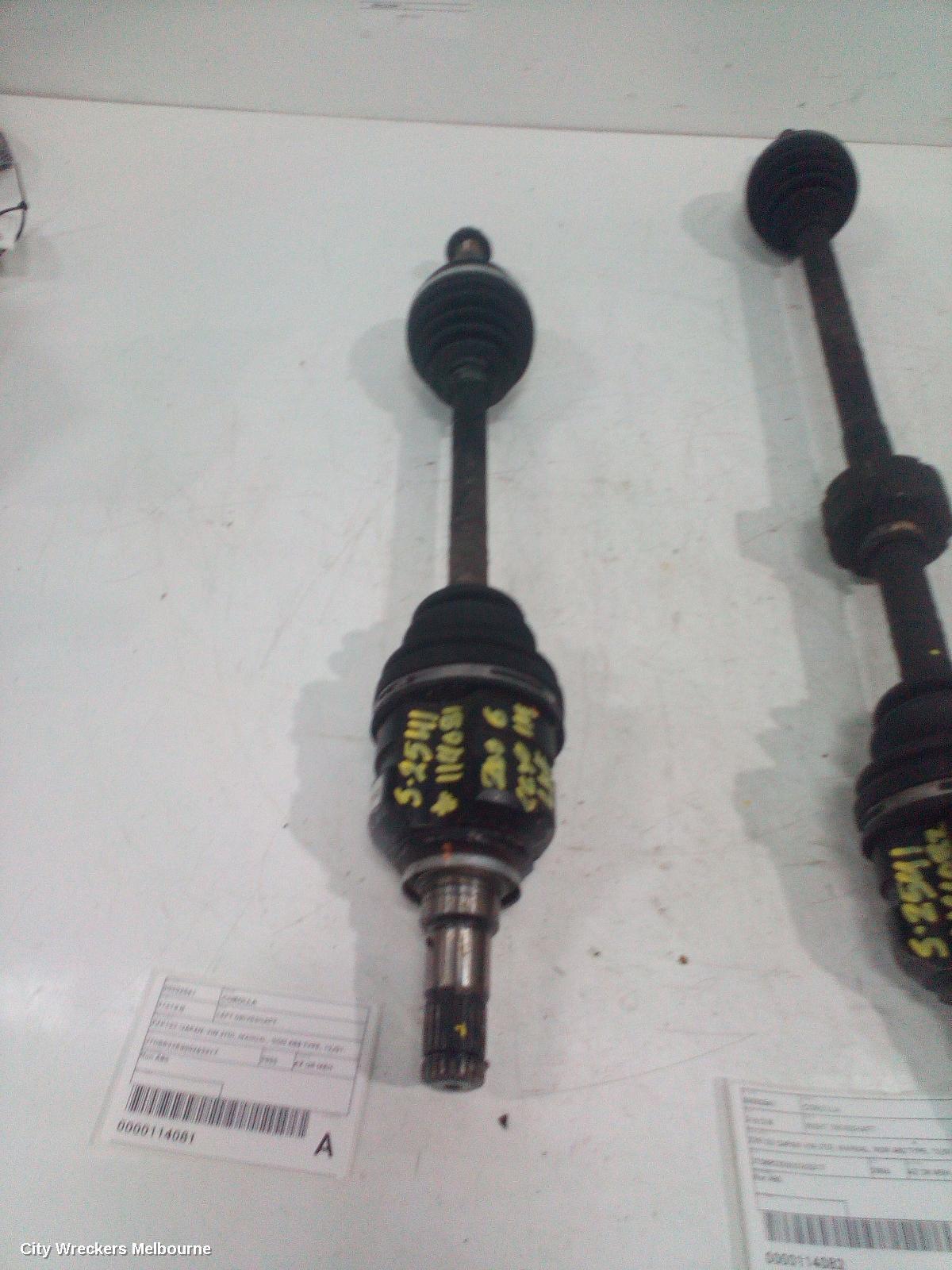 TOYOTA COROLLA 2006 Left Driveshaft