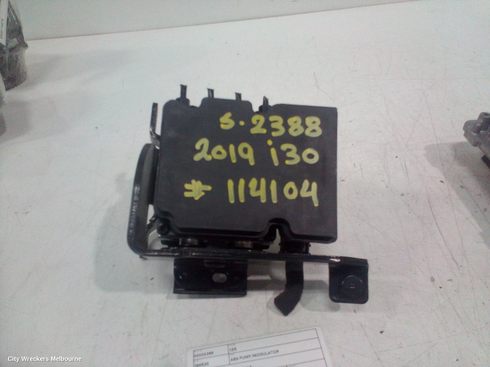 HYUNDAI I30 2019 Abs Pump/Modulator