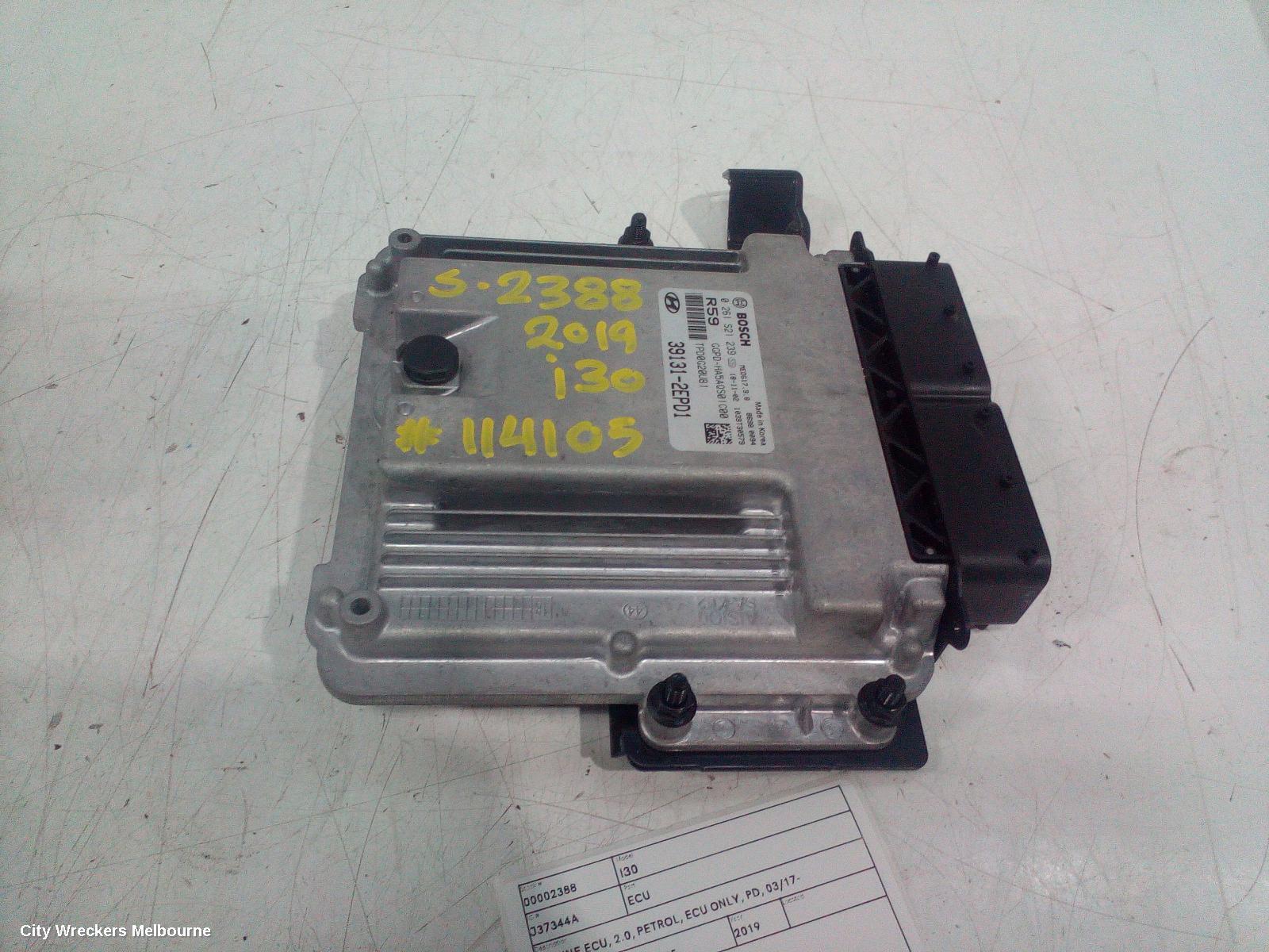 HYUNDAI I30 2019 Ecu