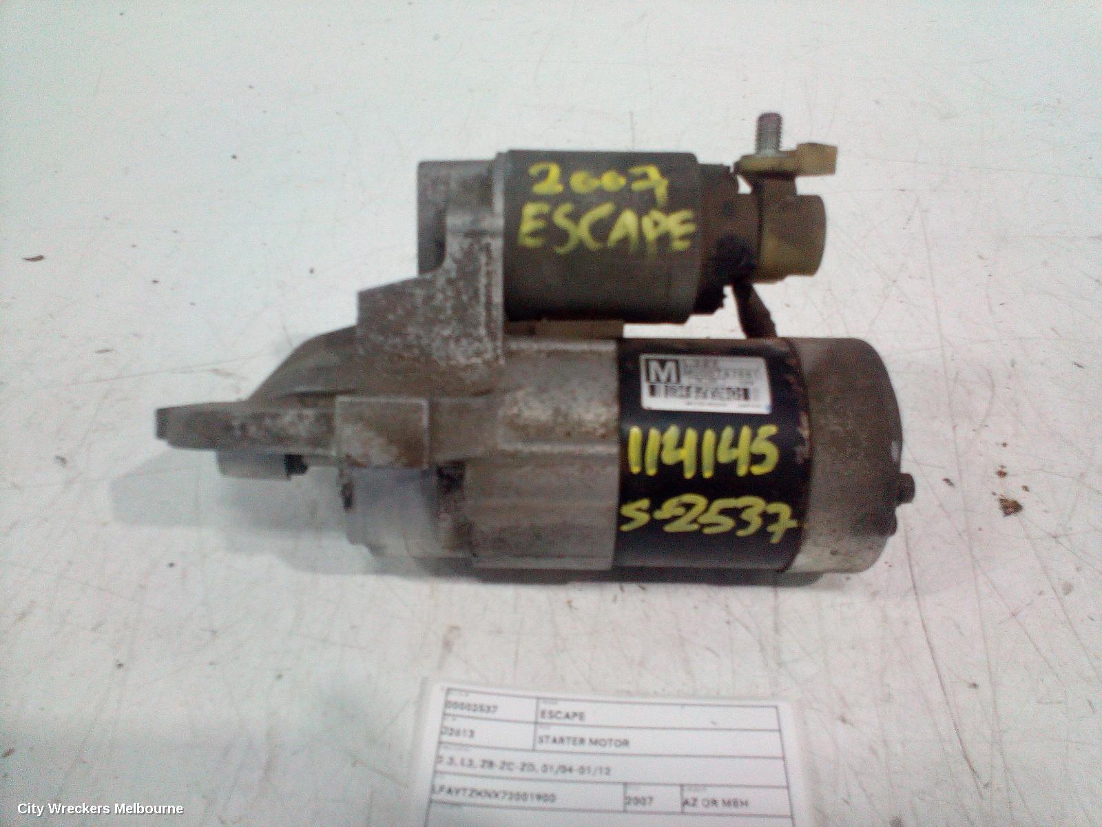 FORD ESCAPE 2007 Starter