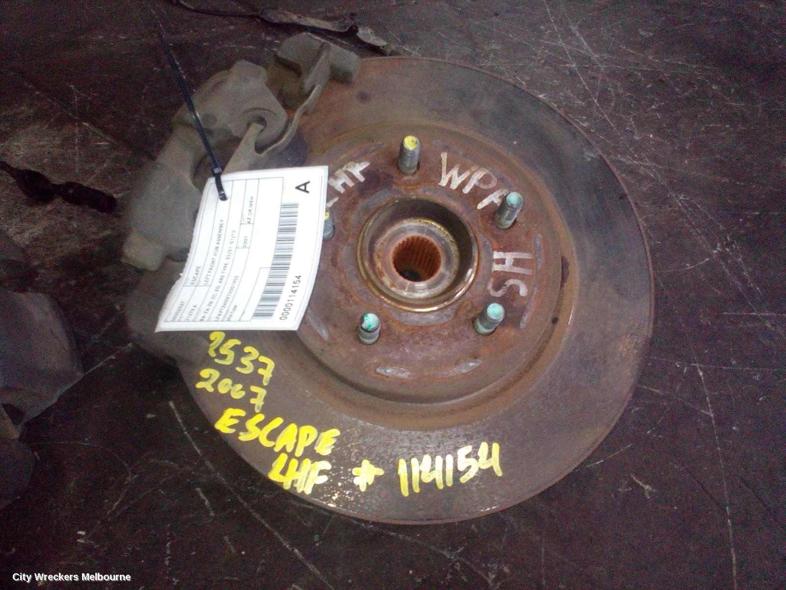 FORD ESCAPE 2007 Left Front Hub Assembly