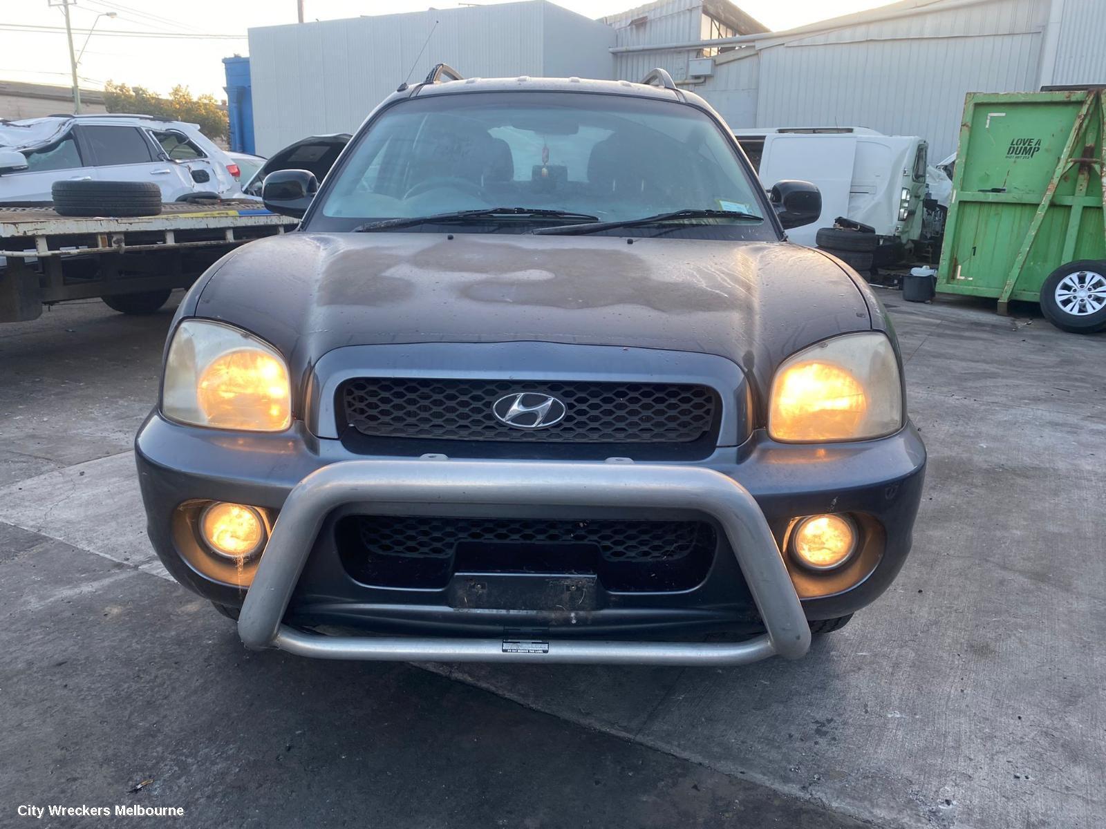 HYUNDAI SANTA FE 2000 Rear Bumper