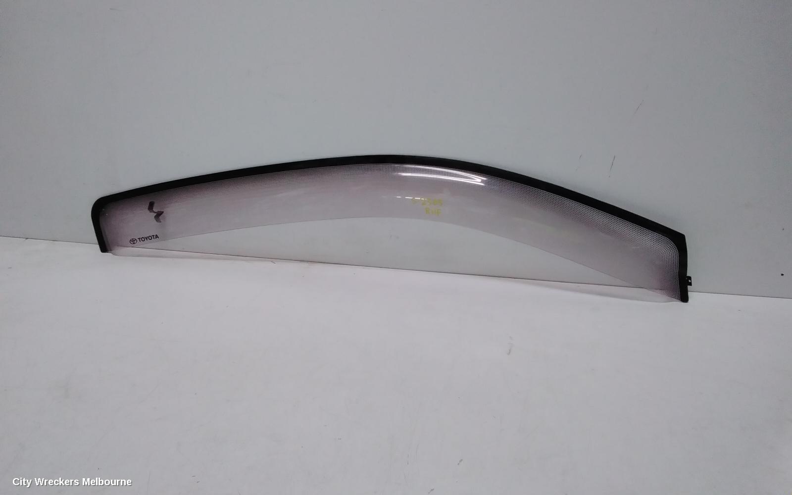 TOYOTA HIACE 2019 Weather Shield