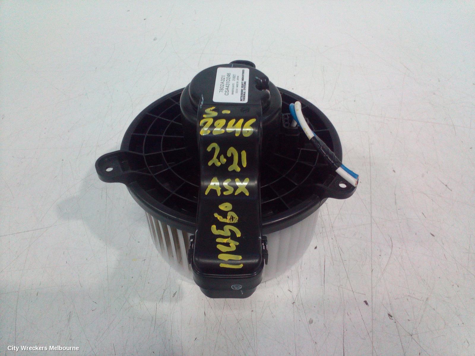 MITSUBISHI ASX 2021 Heater Fan Motor