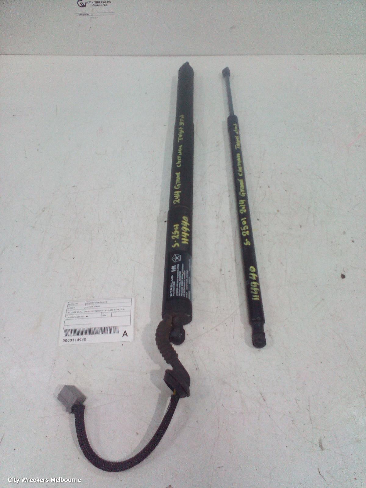JEEP GRANDCHEROKEE 2014 Hatch Strut