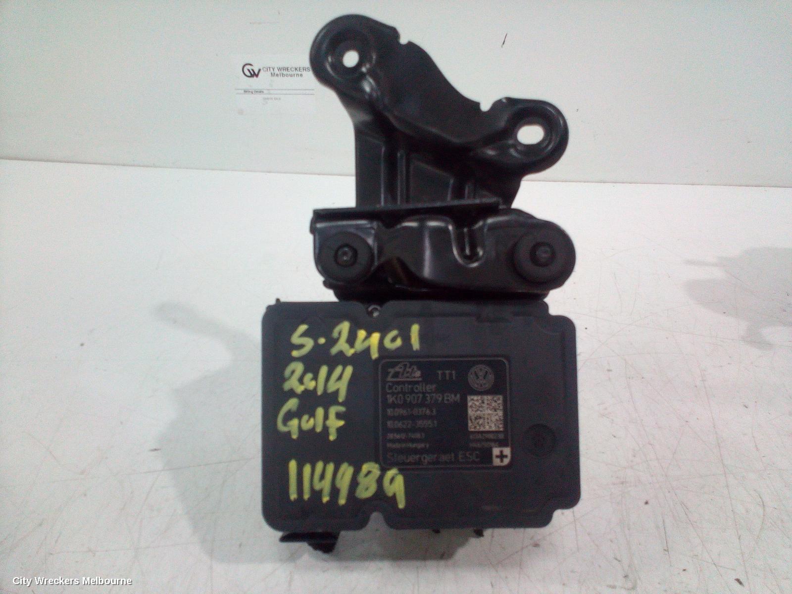 VOLKSWAGEN GOLF 2014 Abs Pump/Modulator