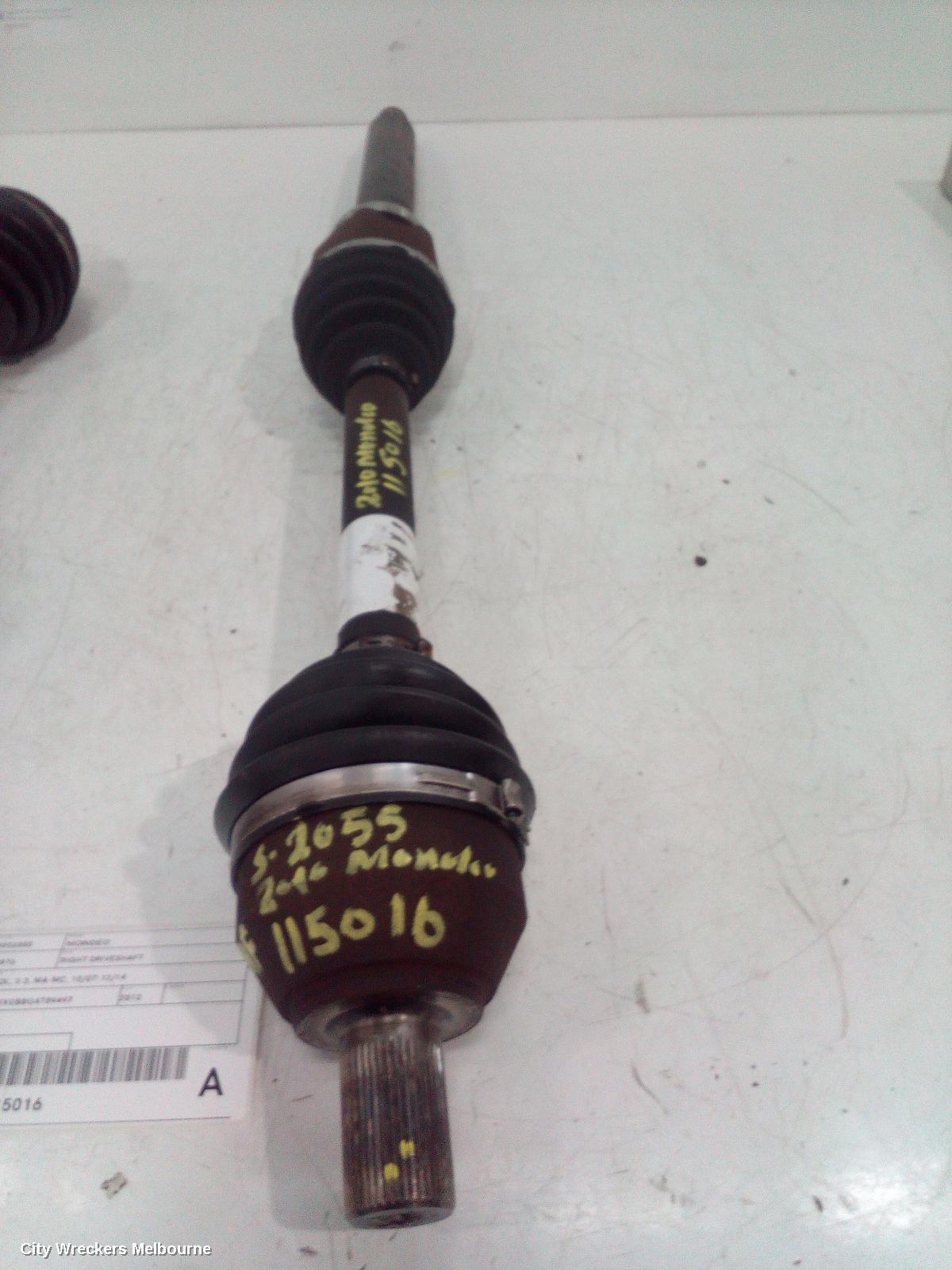 FORD MONDEO 2010 Right Driveshaft