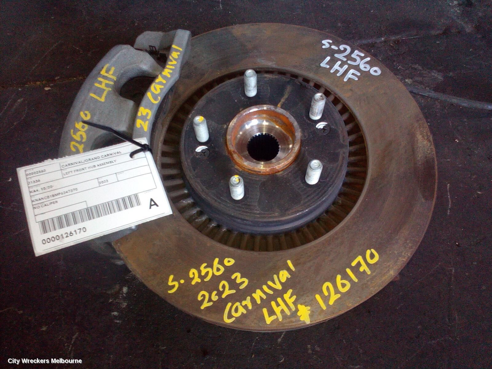 KIA CARNIVAL/GRAND CARNIVAL 2023 Left Front Hub Assembly