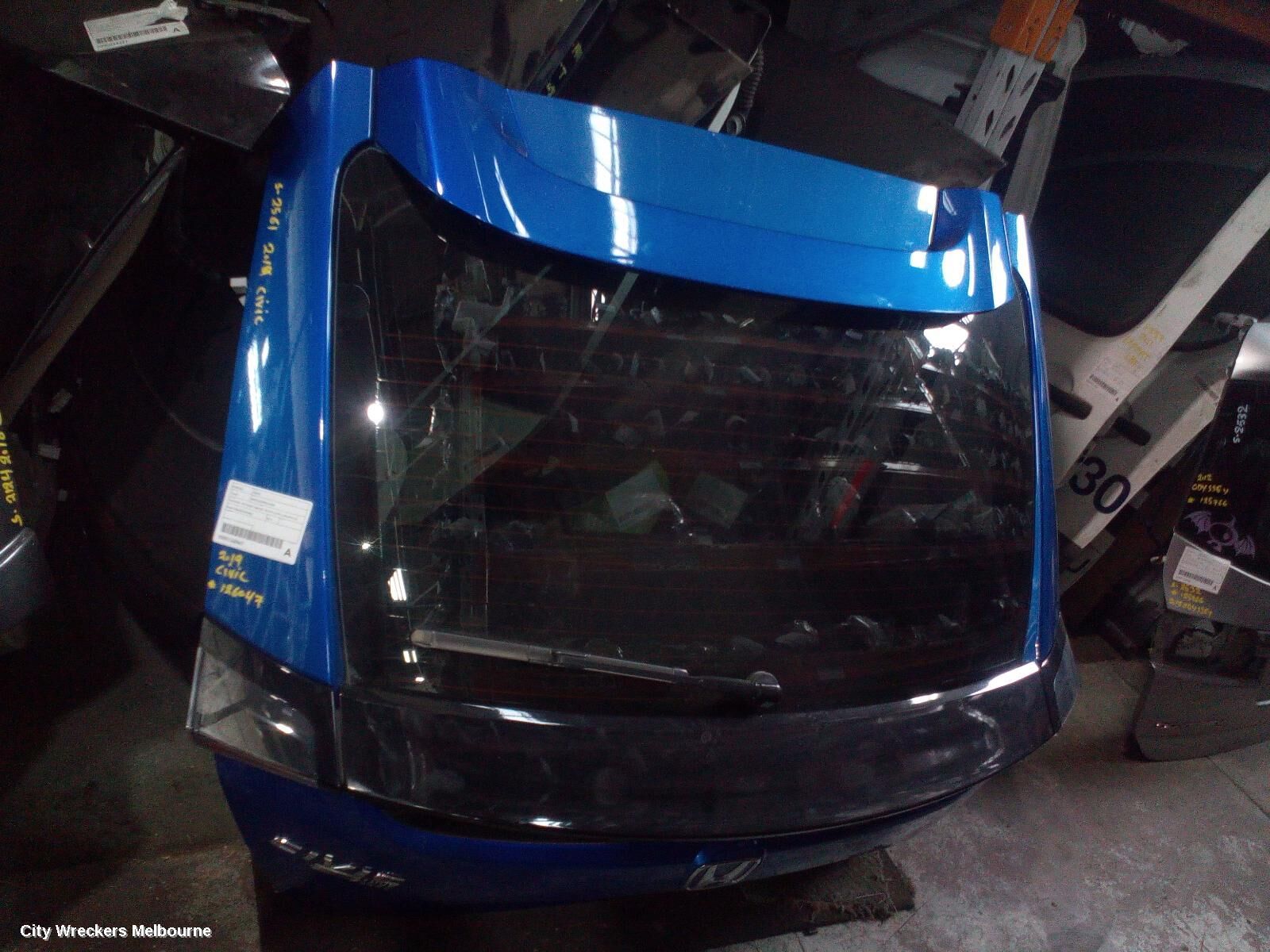 HONDA CIVIC 2019 Bootlid/Tailgate