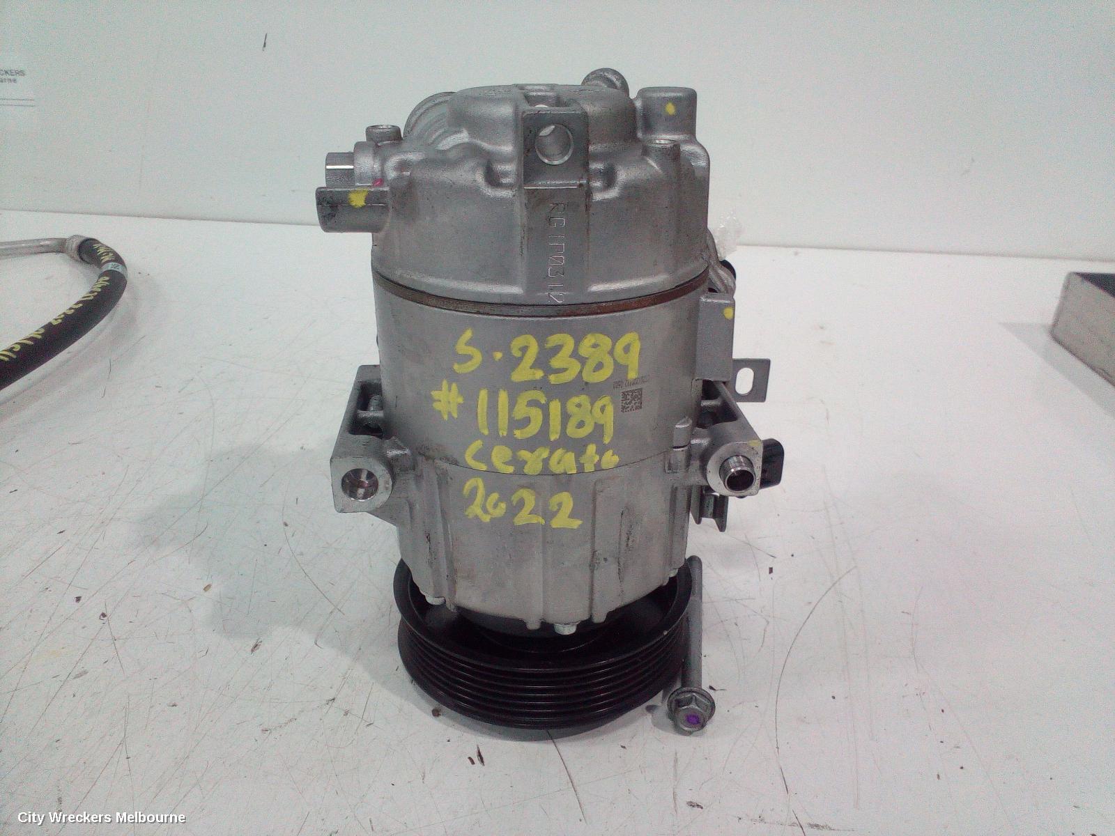 KIA CERATO 2022 A/C Compressor