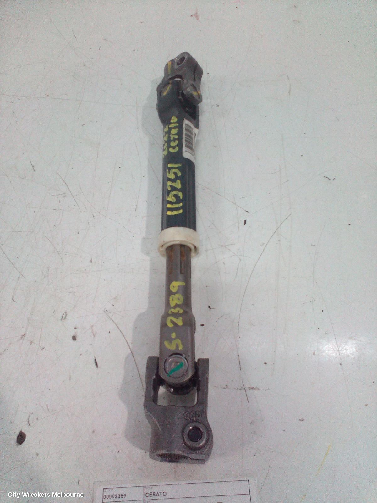 KIA CERATO 2022 STEERING_INTERMEDIATE_SHAFT