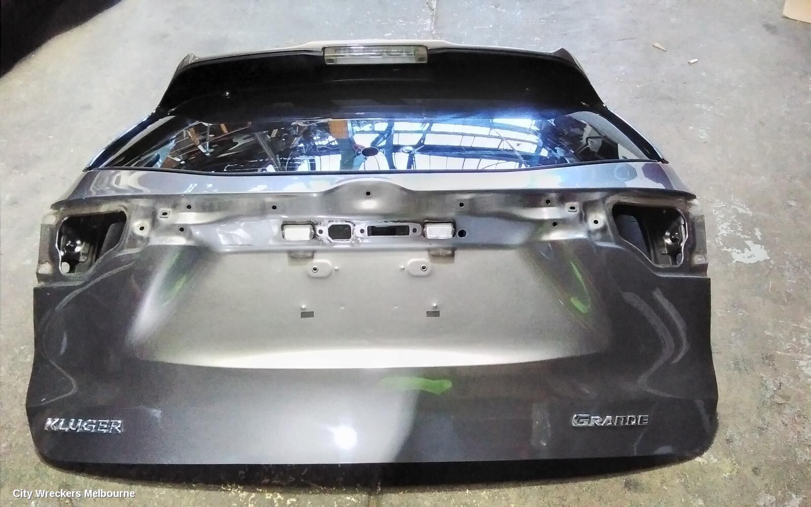 TOYOTA KLUGER 2014 Bootlid/Tailgate