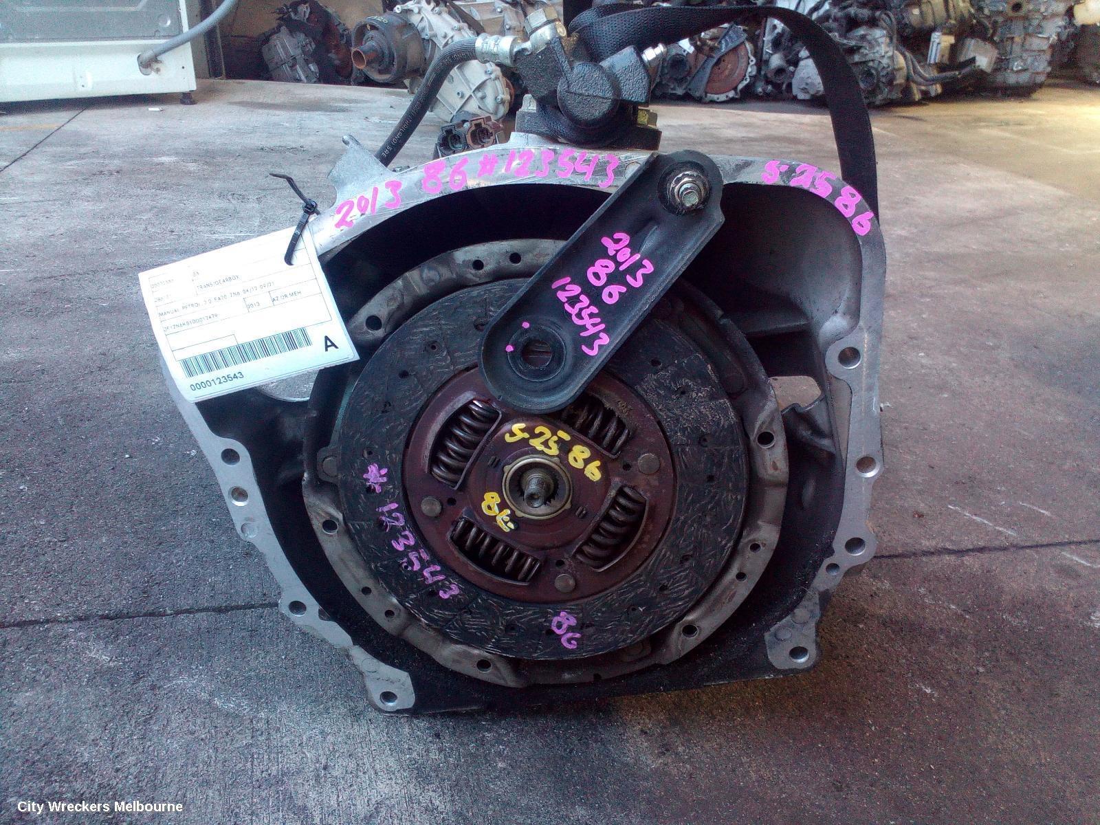 TOYOTA 86 2013 Trans/Gearbox