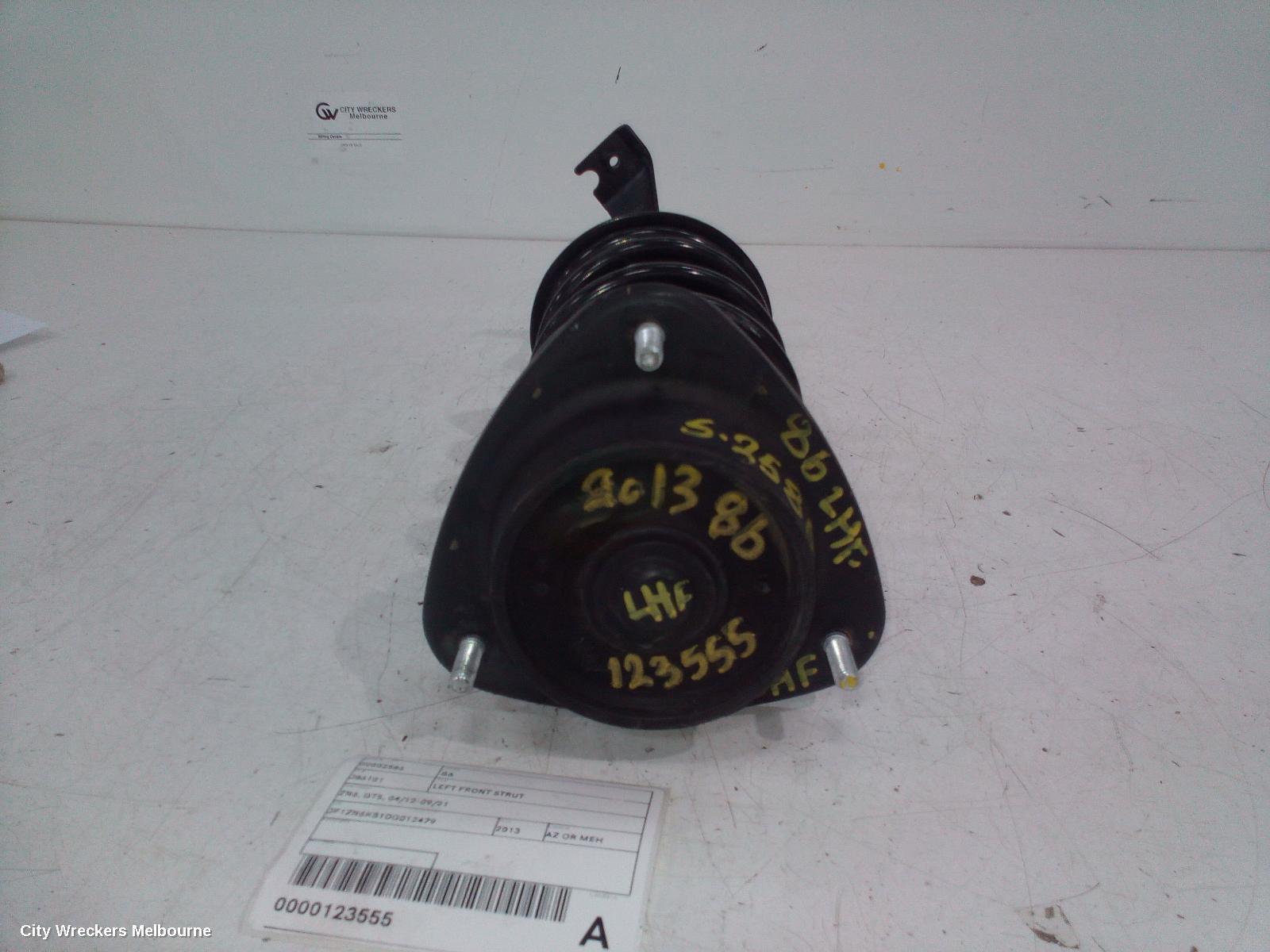 TOYOTA 86 2013 Left Front Strut
