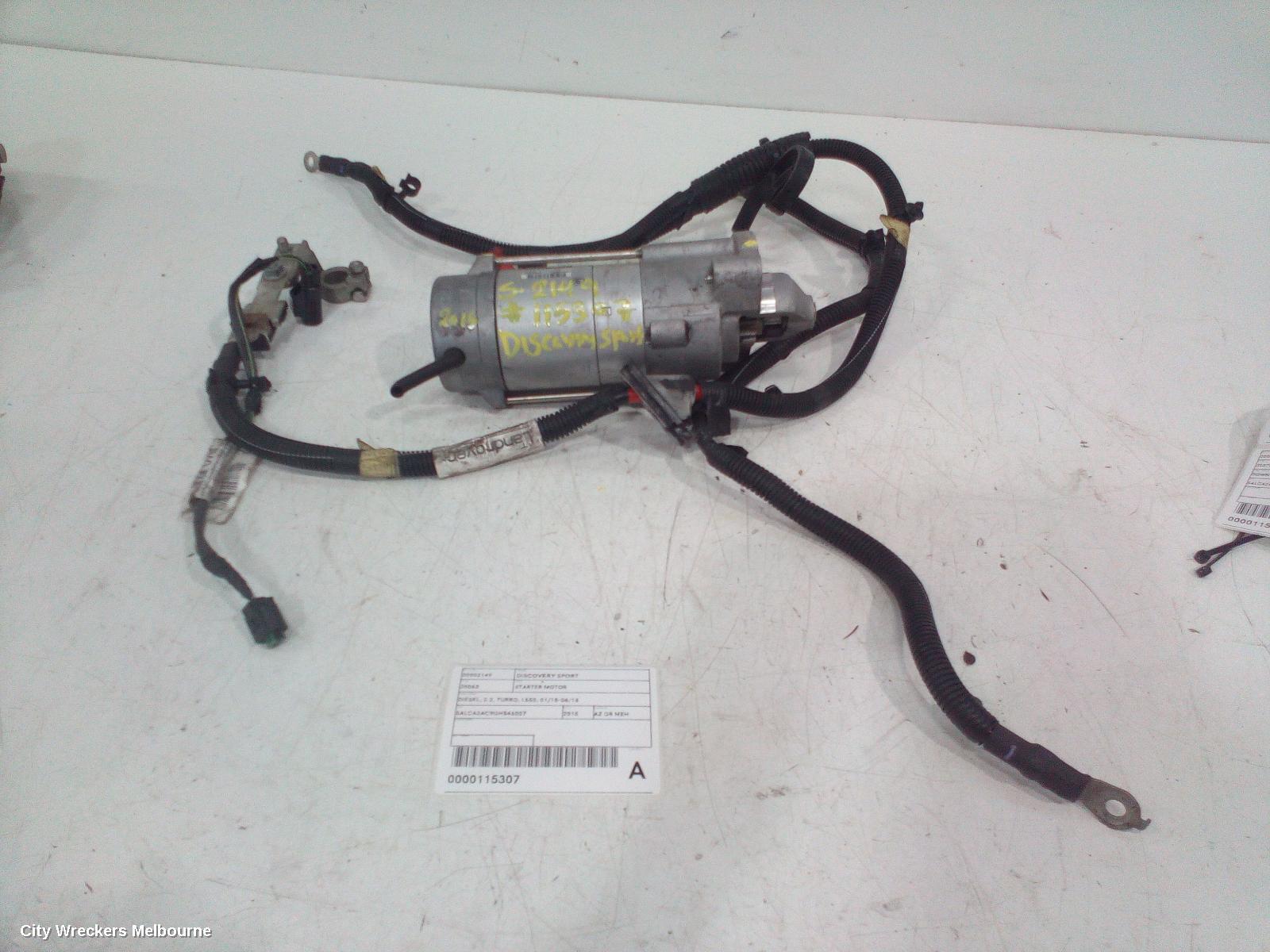 LAND ROVER DISCOVERY SPORT 2015 Starter