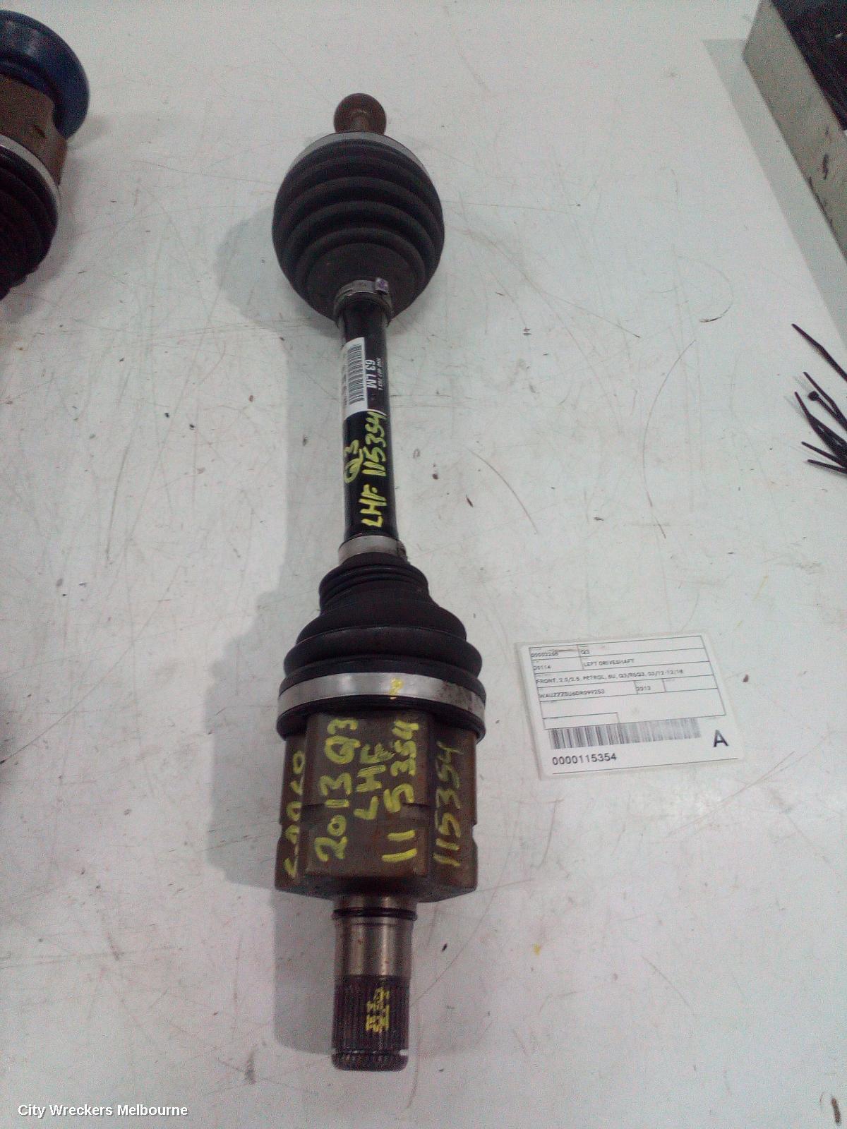 AUDI Q3 2013 Left Driveshaft
