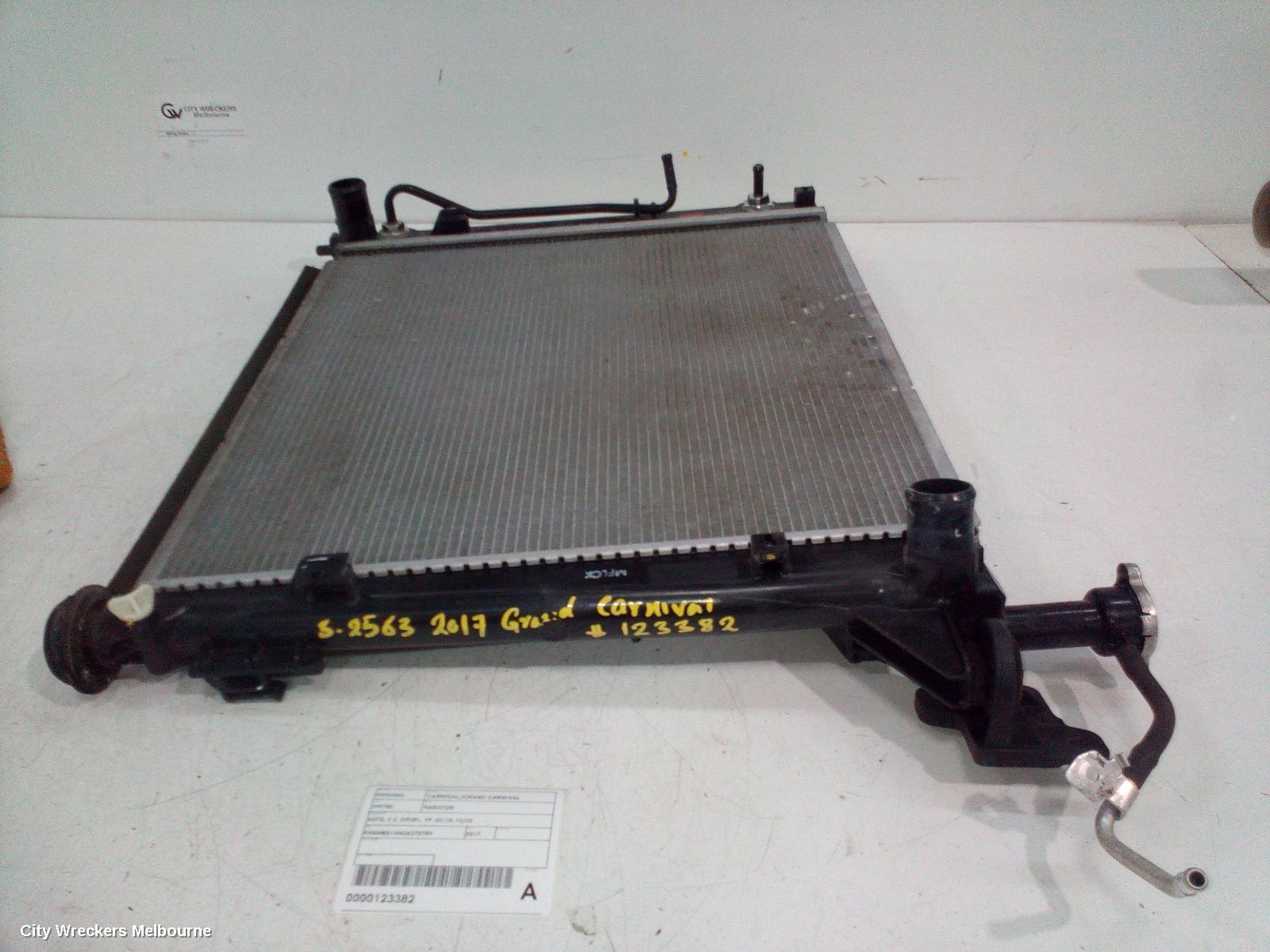 KIA CARNIVAL/GRAND CARNIVAL 2017 Radiator