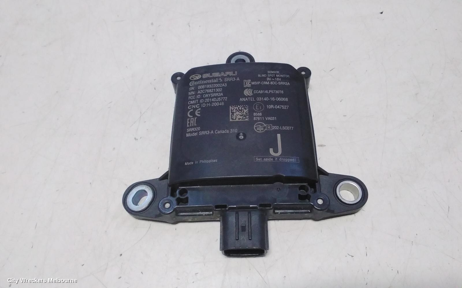 SUBARU OUTBACK 2019 Misc Switch/Relay