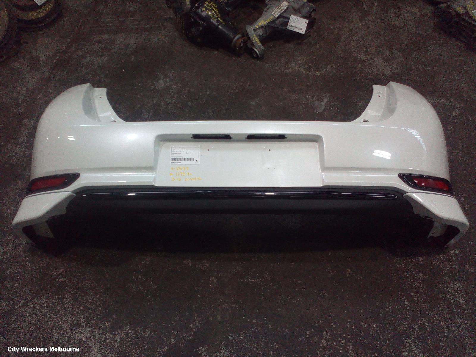 TOYOTA COROLLA 2015 Rear Bumper