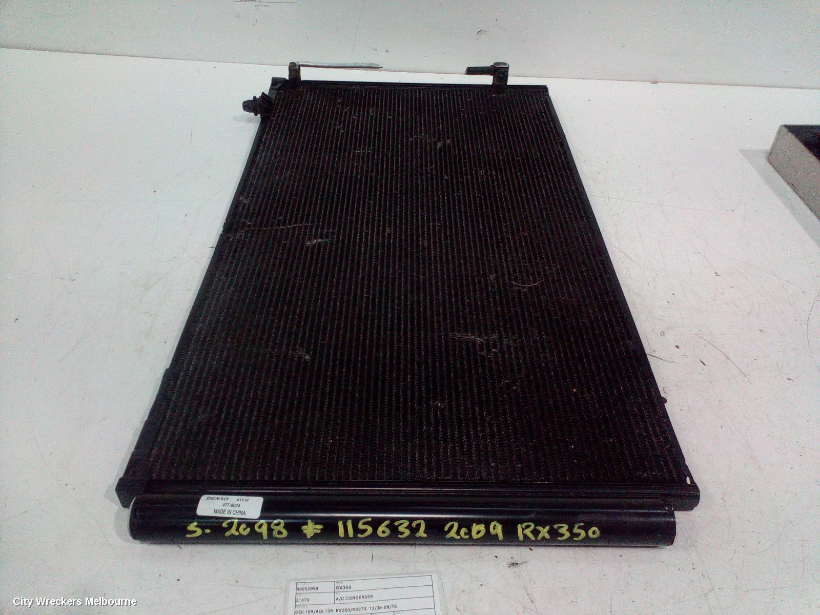 LEXUS RX SERIES 2009 A/C Condenser